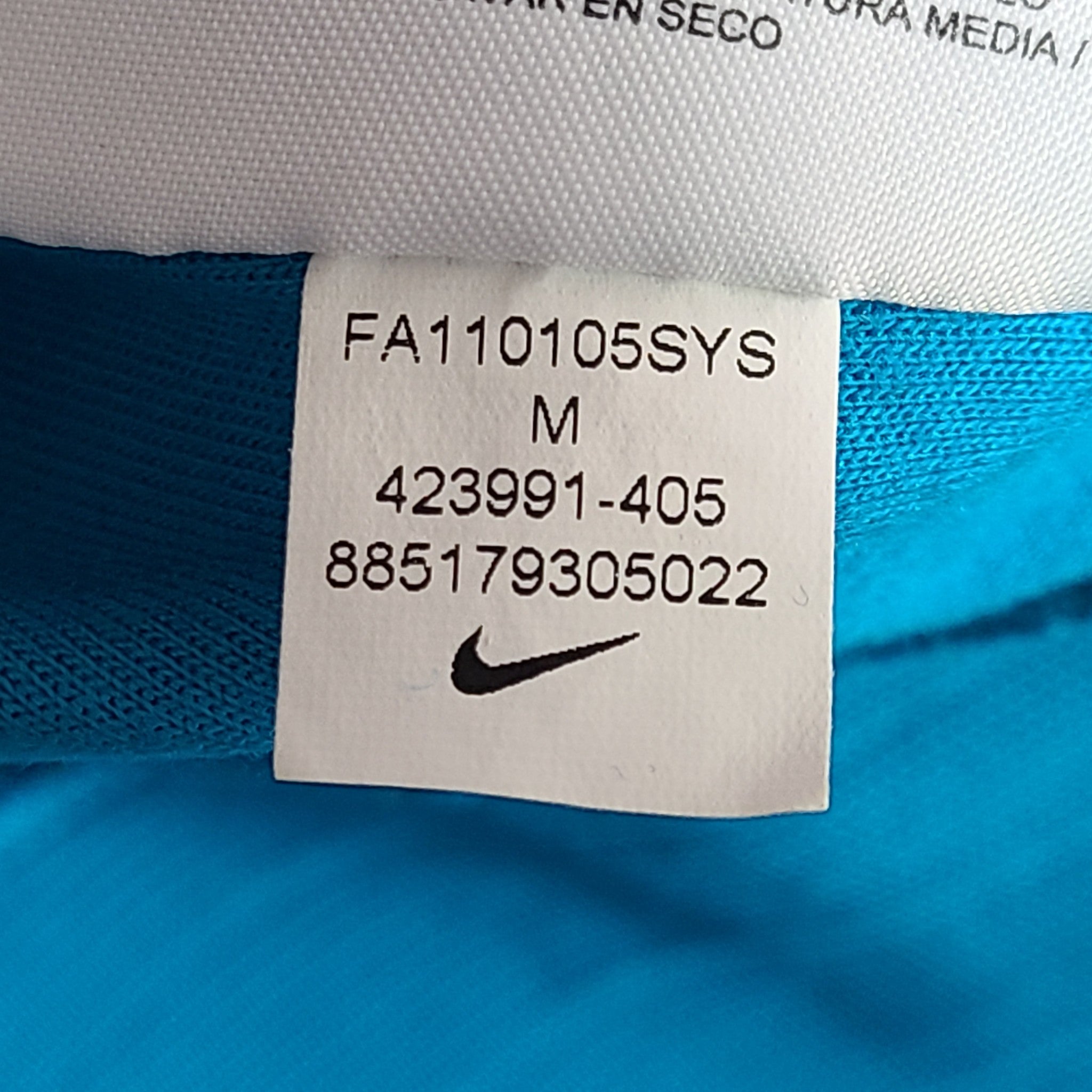 Nike Men's Arsenal London Away Soccer Track Jacket Full Zip Long Sleeve Blue M