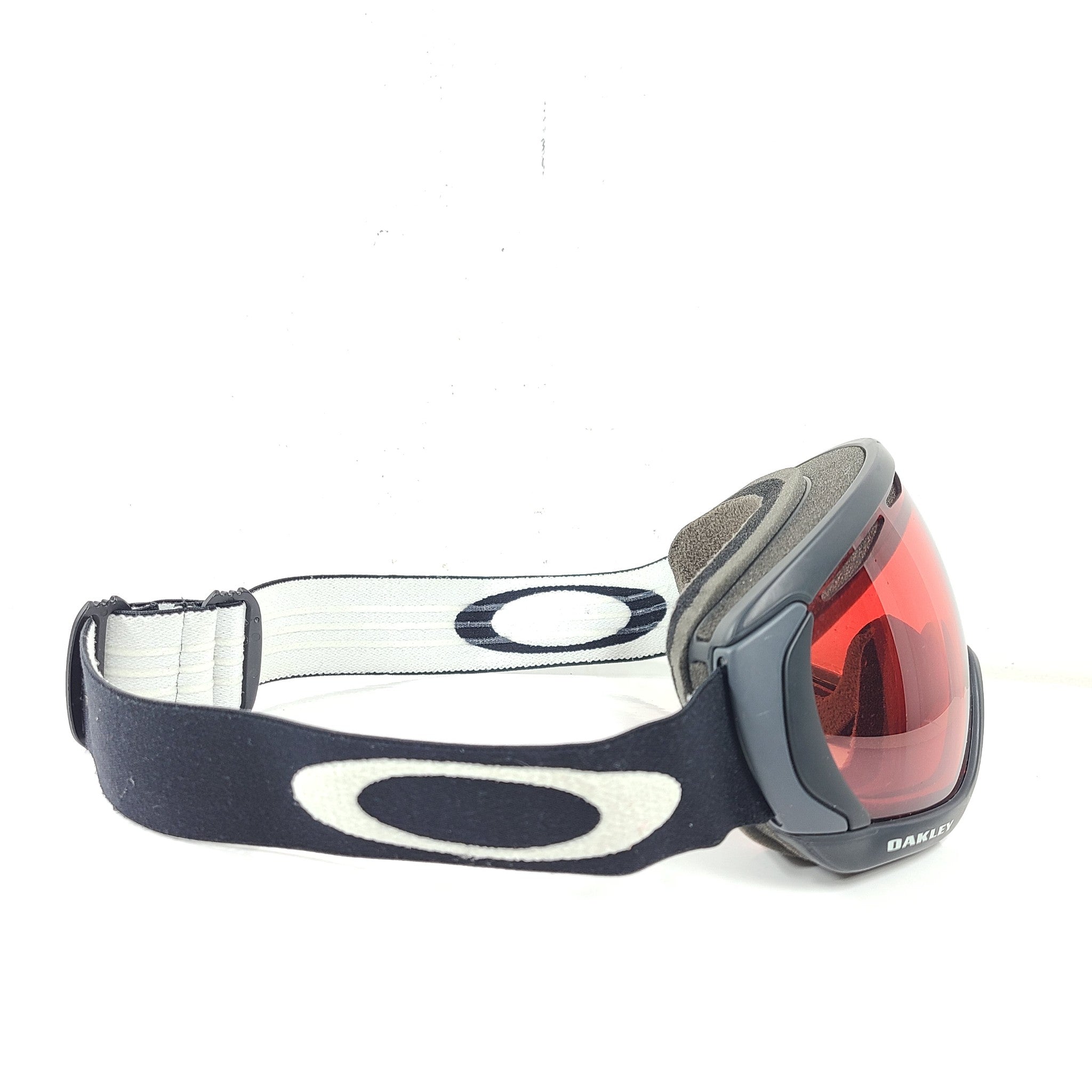 Oakley Canopy Ski Mask Snowboard Goggles Prizm Rose Lens Matte Black