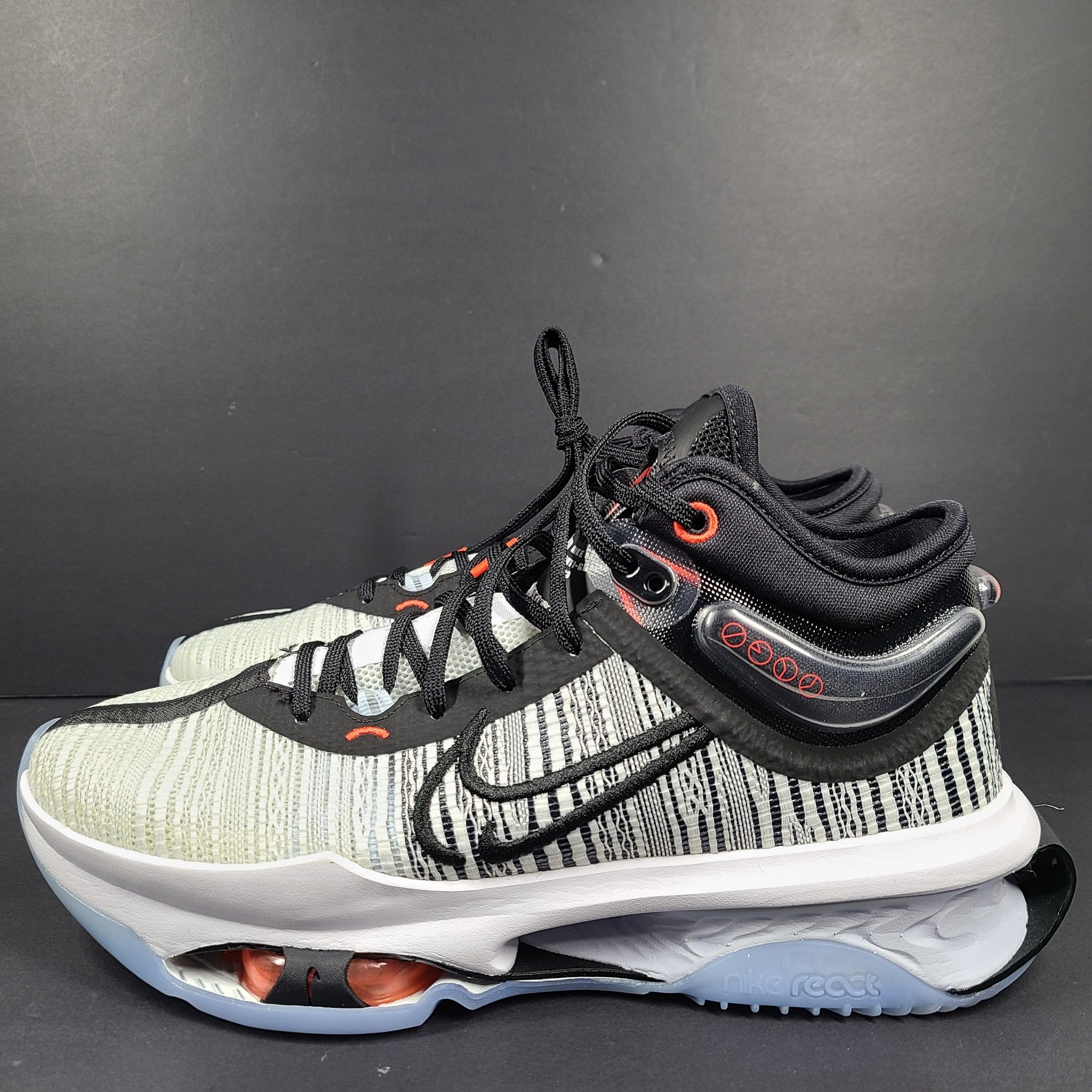 Nike Men's Air Zoom G.T. Jump 2 'White/Black' DJ9431-001 Sneakers Shoes Sz 9