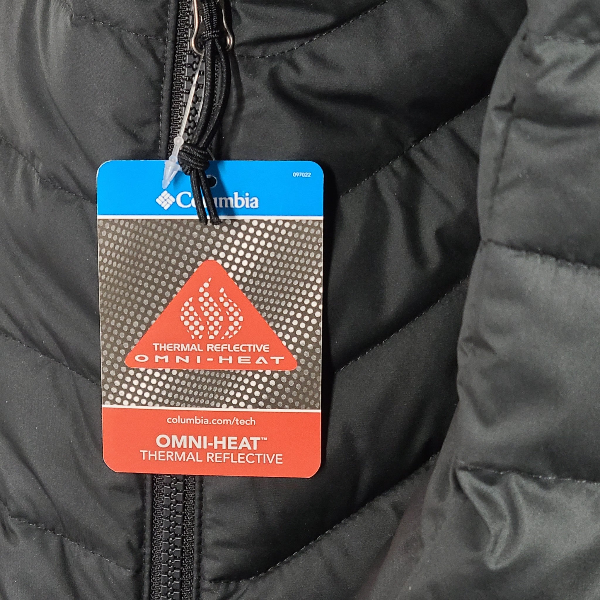 Columbia Men's White Out II Omni Heat Insulated Jacket Black Sz L NWT