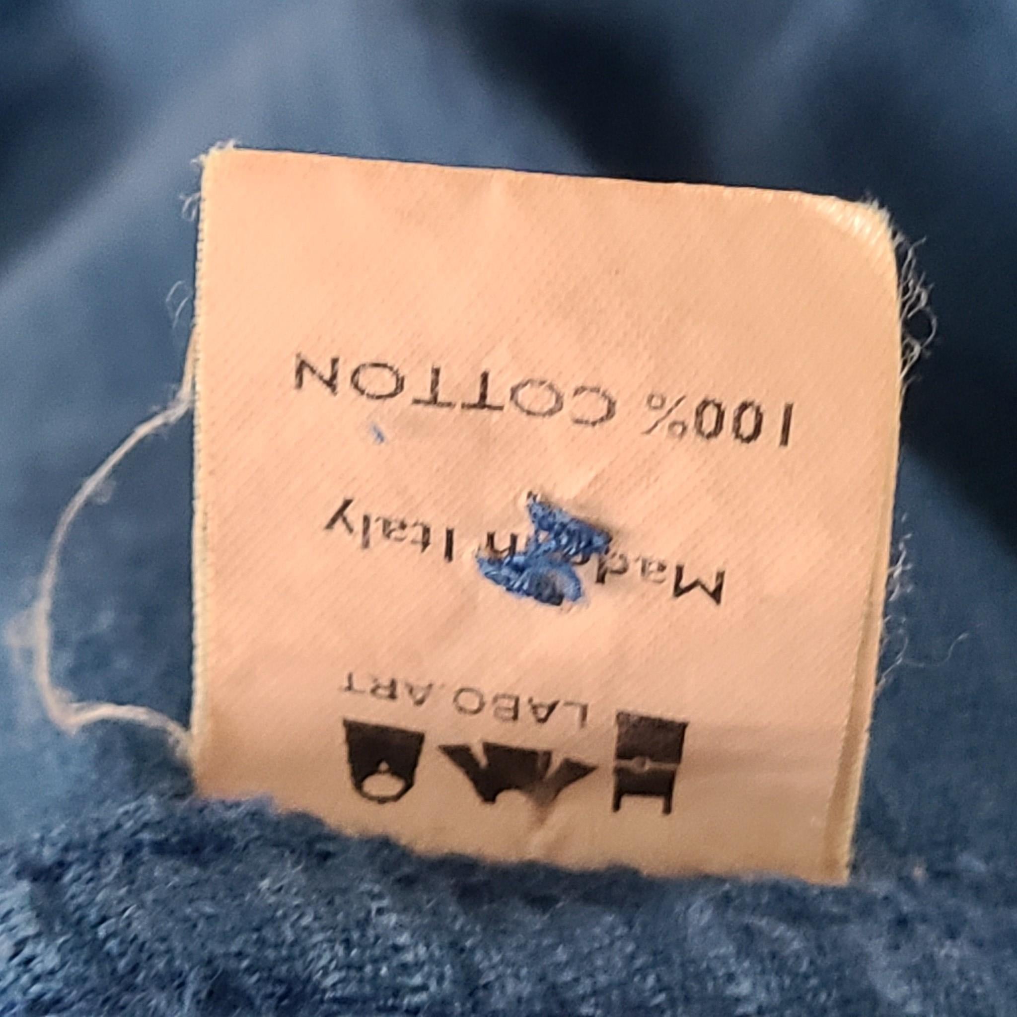Labo.Art Women's Pina Corduroy Shirt Jacket Mandarin Collar Dark Teal Sz 2 (M)