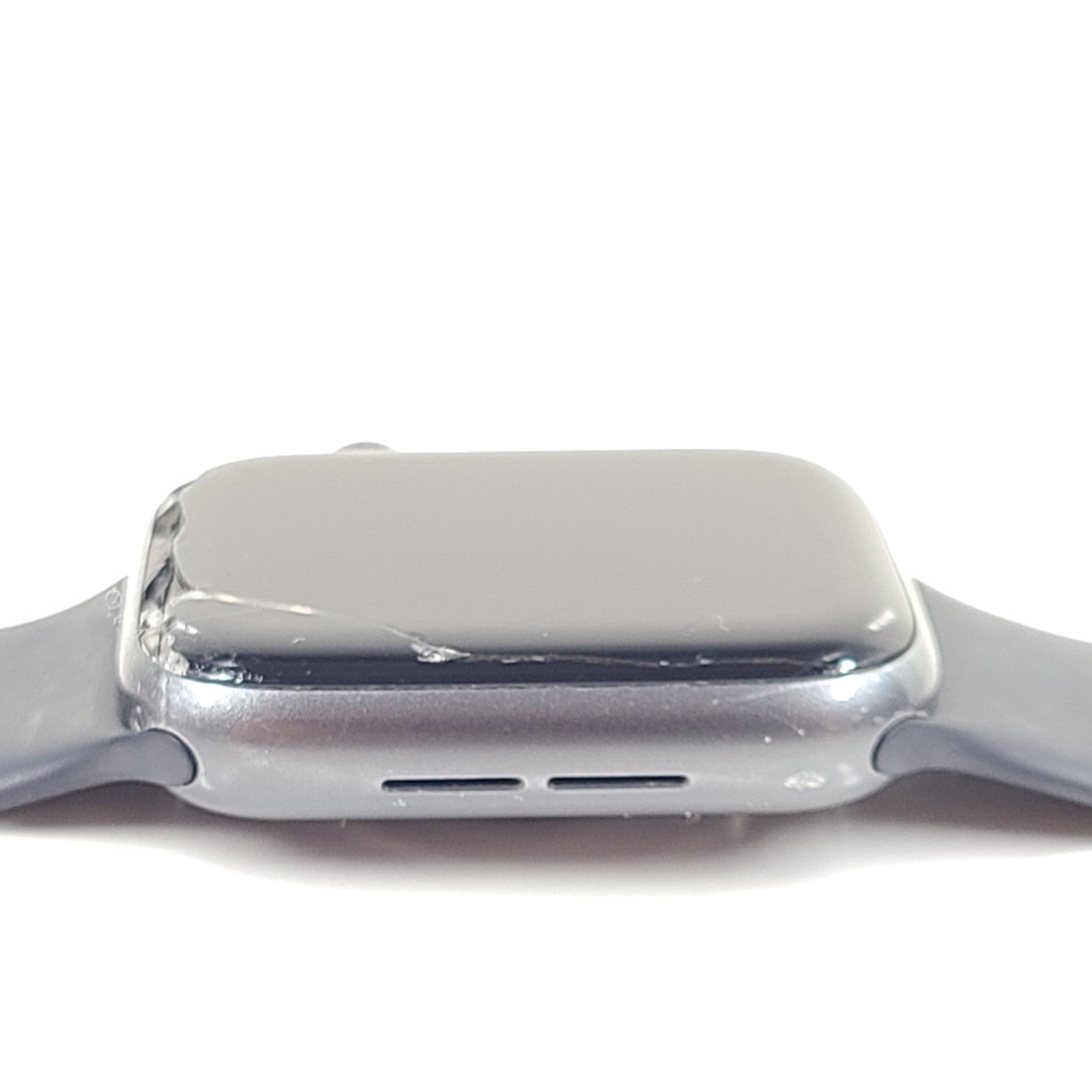 Apple Watch Series 5 44MM A2093 GPS only Aluminum Ceramic Gray + M/L Band READ