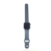 Apple Watch Series 7 41MM A2473 Aluminum Ceramic Case GPS only + Black M/L Band