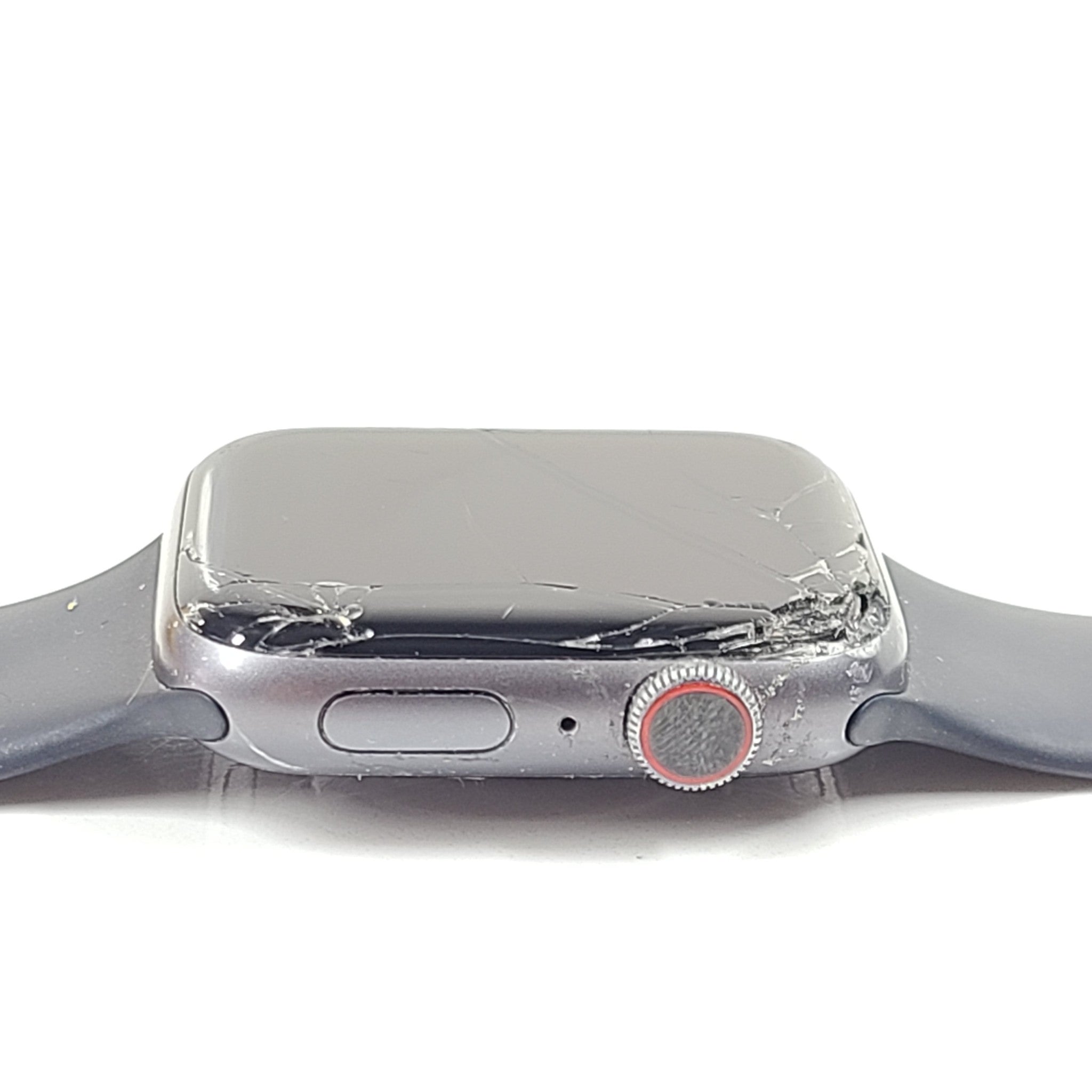 Apple Watch Series 4 44MM A1977 Aluminum Ceramic Case GPS LTE w/ S/M Band READ!!