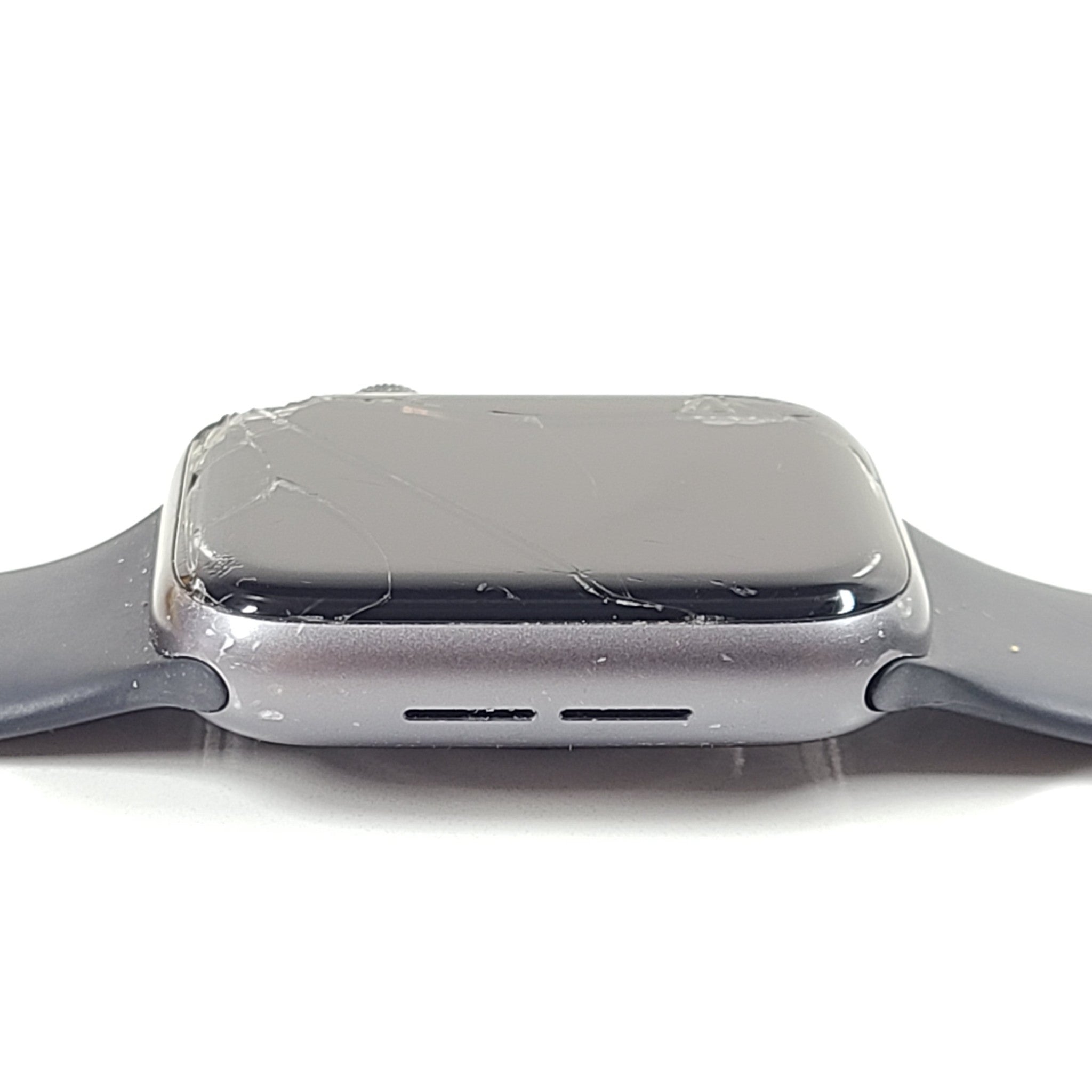 Apple Watch Series 4 44MM A1977 Aluminum Ceramic Case GPS LTE w/ S/M Band READ!!