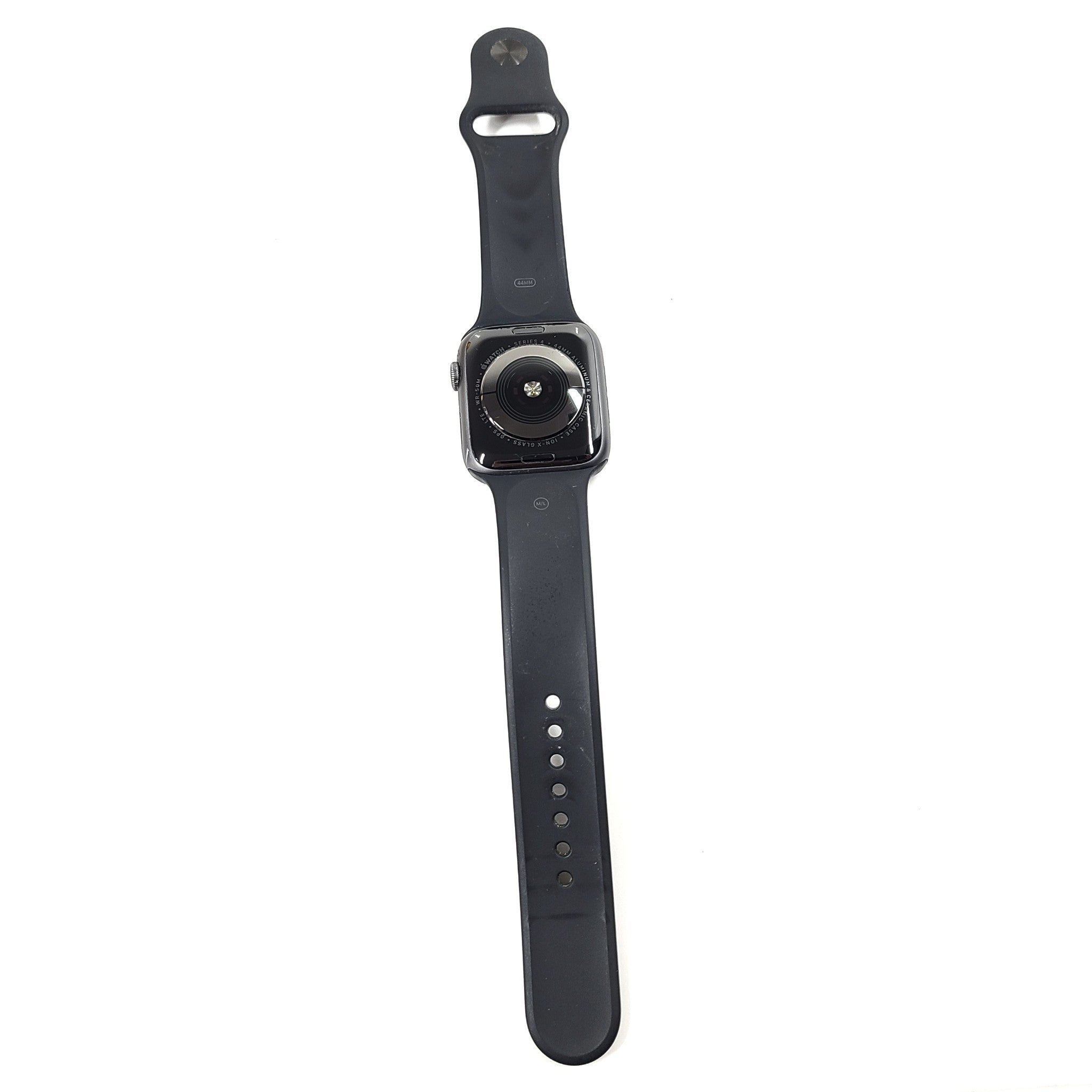 Apple Watch Series 4 44MM A1977 Aluminum Ceramic Case GPS LTE w/ S/M Band READ!!