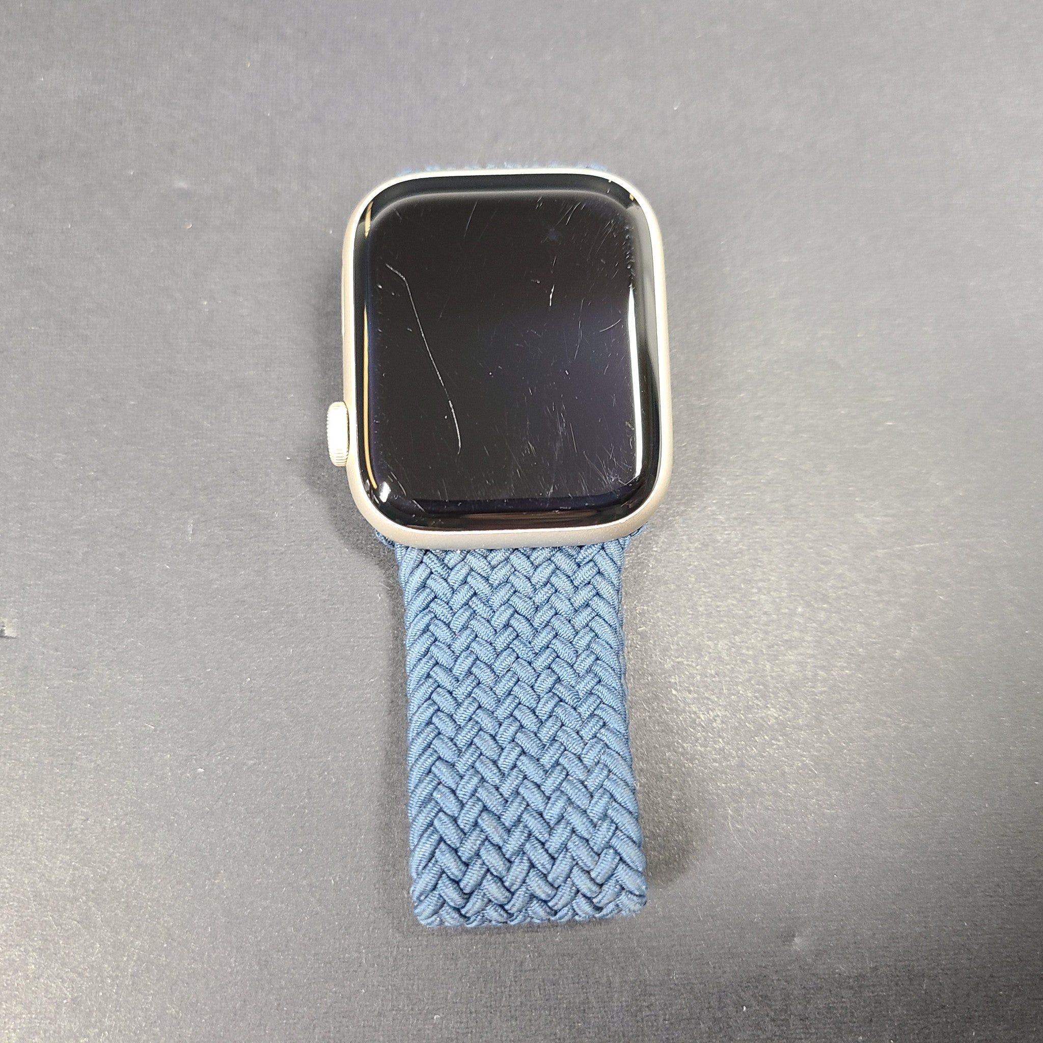 Apple Watch Series 7 45MM A2477 Aluminum & Ceramic Case GPS & LTE S/M Band