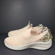Skechers Sneakers Shoes 149963 Air-Cooled Memory Foam Floral Pink w/ Charms Sz 8
