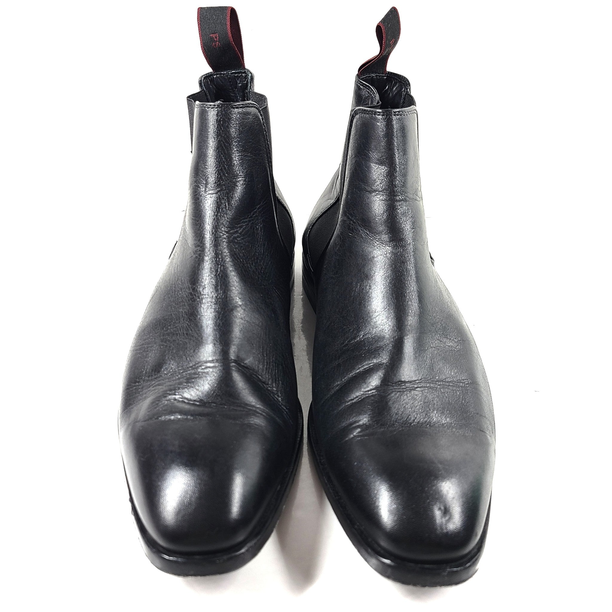PS by Paul Smith Men's Gerald Chelsea Ankle Boots Calf Leather Black 43 / 9 US