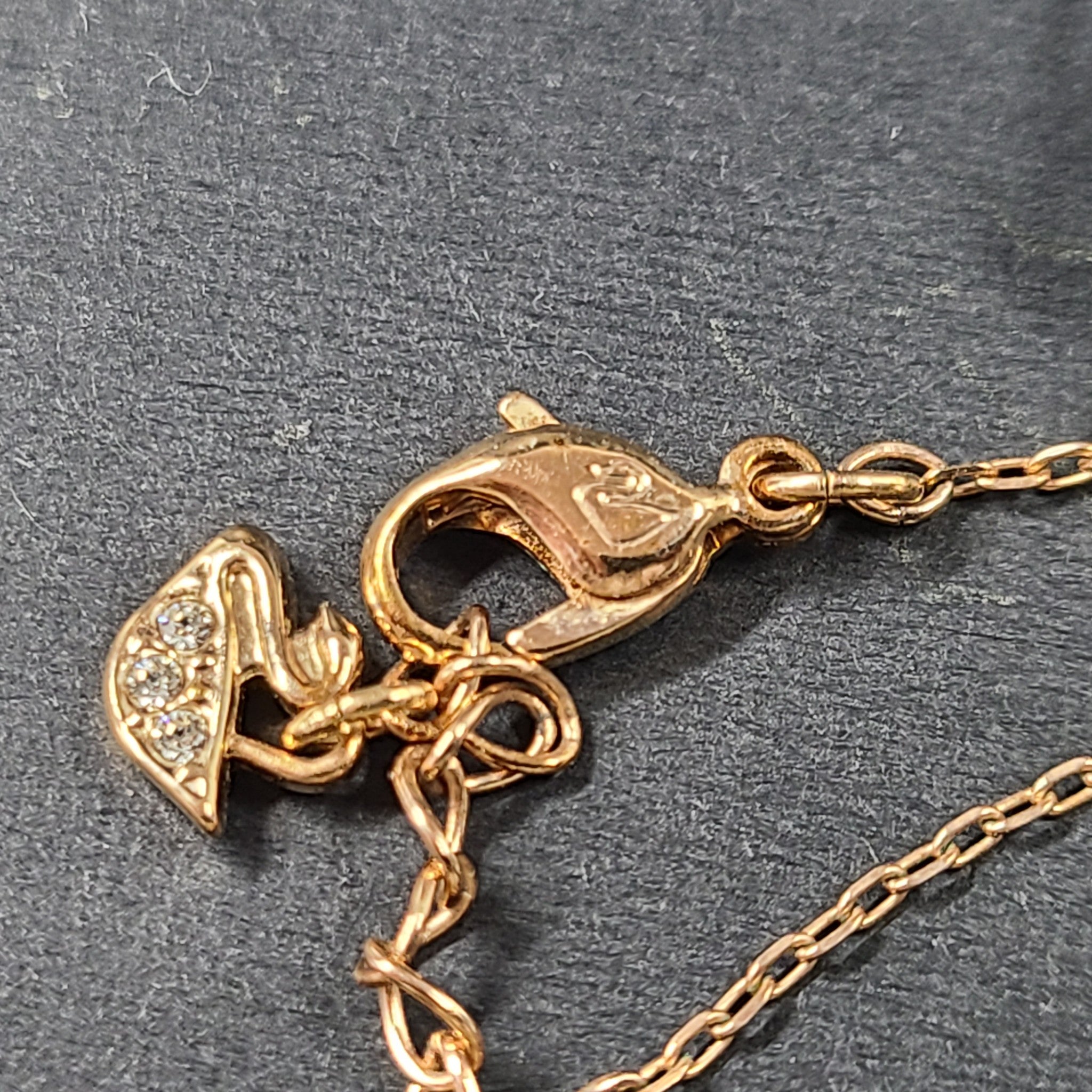Swarovski Idyllia Sunshine Crystal Pendant Necklace Pink Rose Gold 5642961