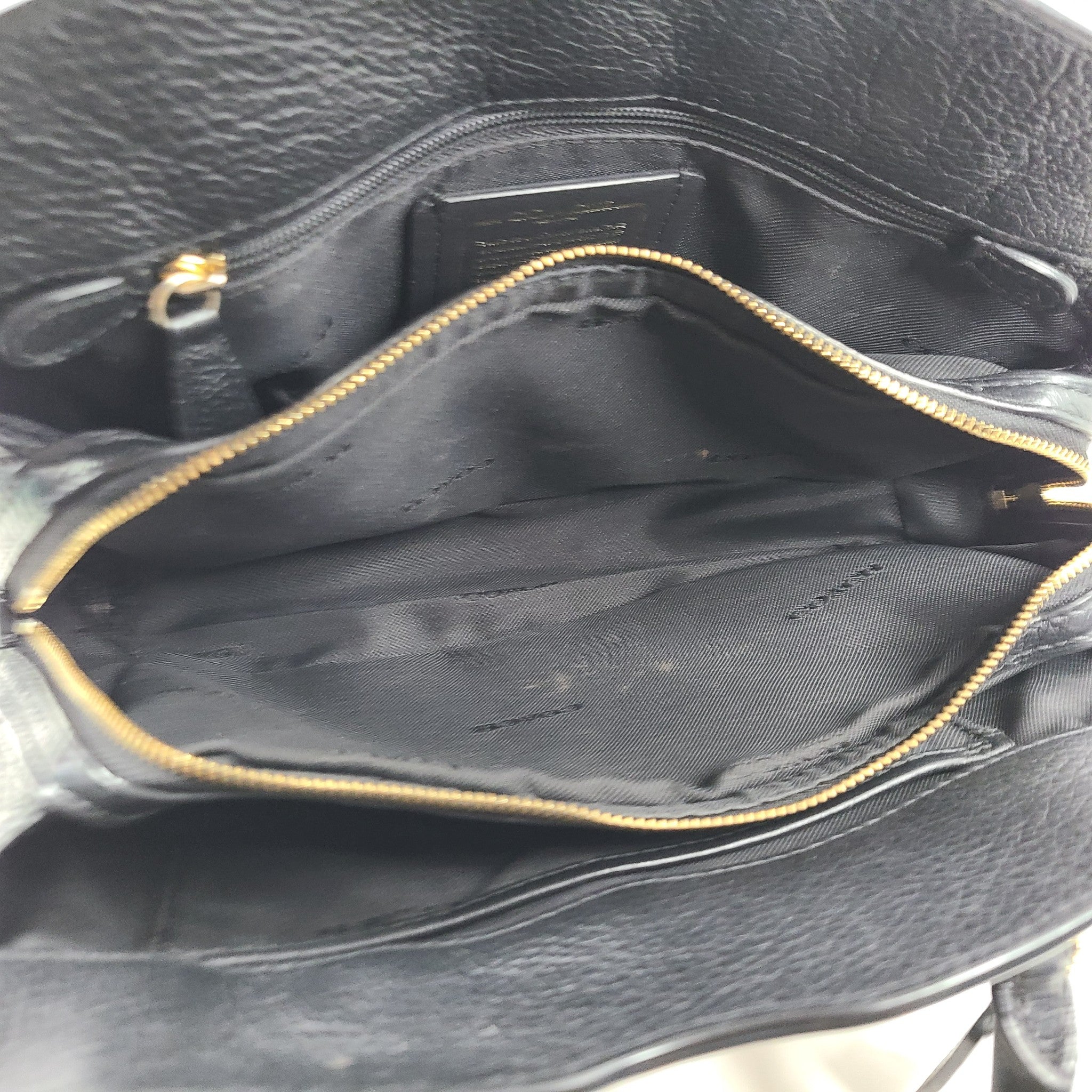 Coach Mercer Satchel Crossbody Strap Leather Handbag 37779 Black