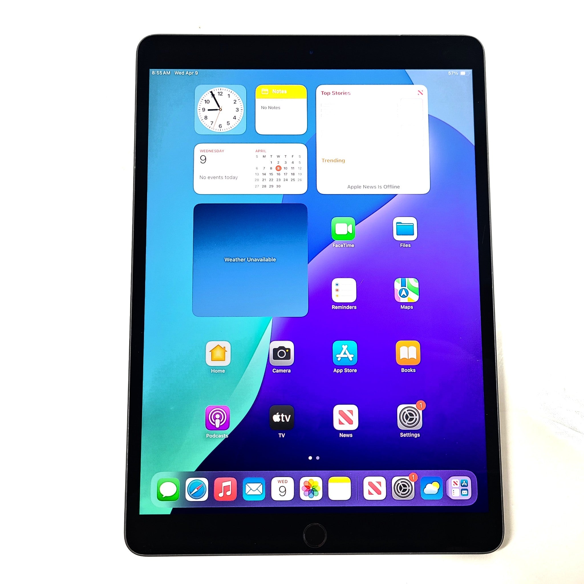 Apple iPad Air 3 (3rd Generation), A2123 64GB, Wi-Fi + 4G LTE 10.5in Space Gray