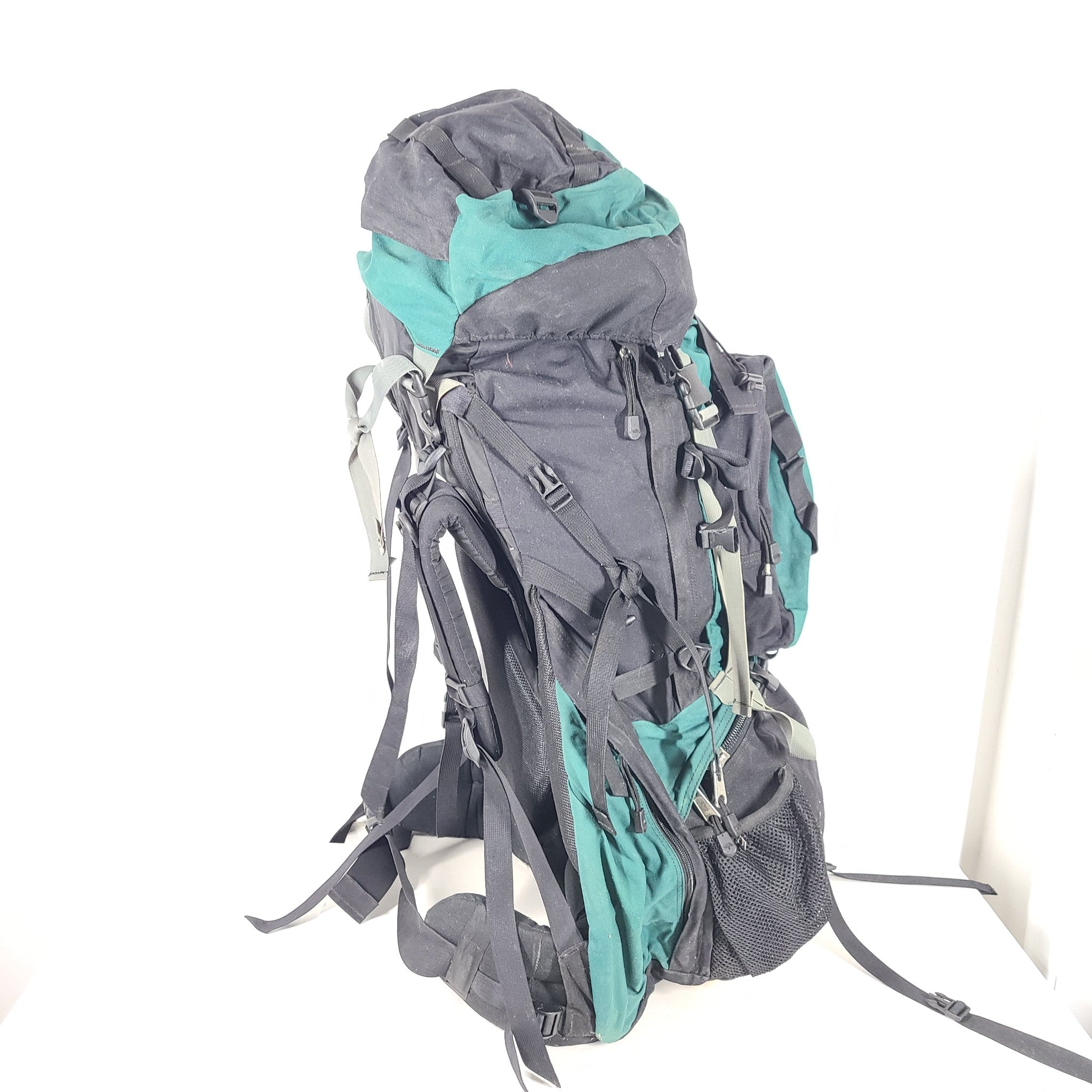Rare Vintage The North Face TNF Tempest Women's Hiking Backpack Green Sz M