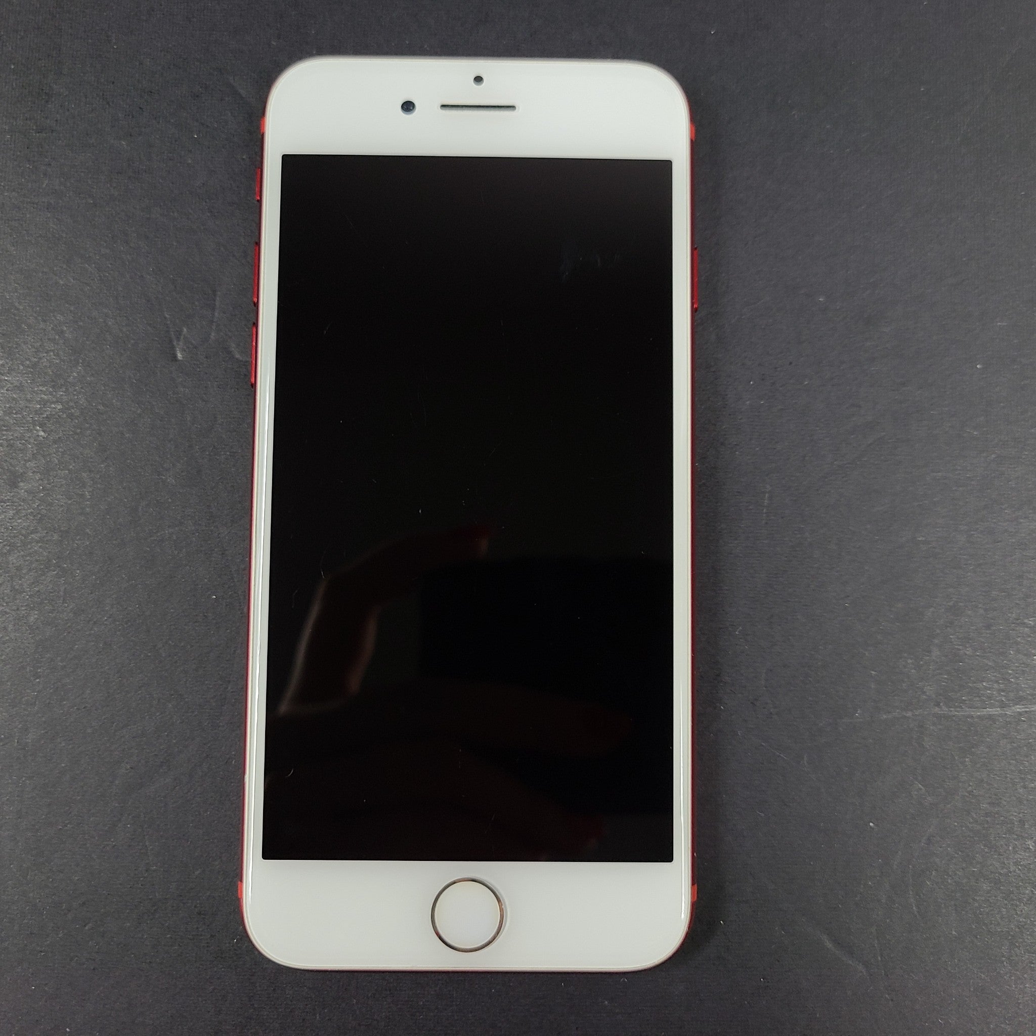 Apple iPhone 7 (Product) RED Smartphone A1778 FOR PARTS HOME BUTTON