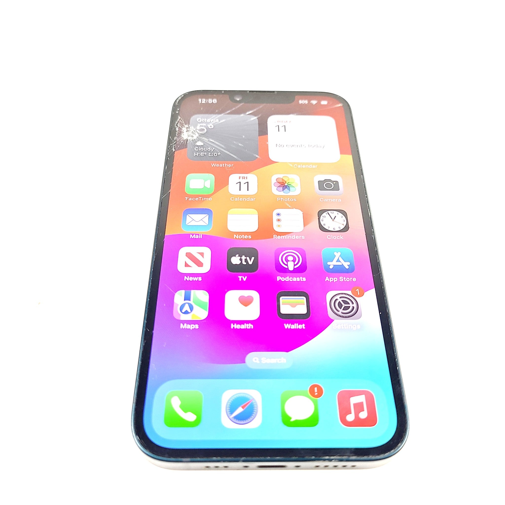 Apple iPhone 13 A2881 Blue 128GB iOS Smartphone FOR PARTS READ