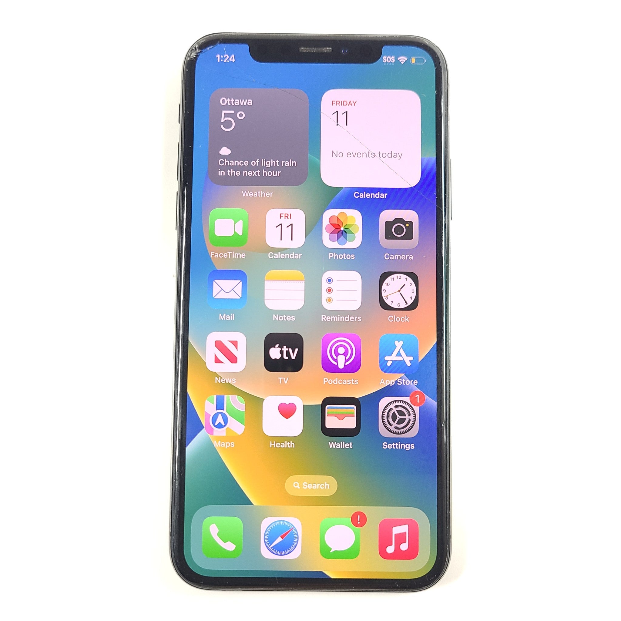 Apple iPhone XS - 256GB - Space Gray (Locked to AT&T) A1920 (CDMA + GSM) READ
