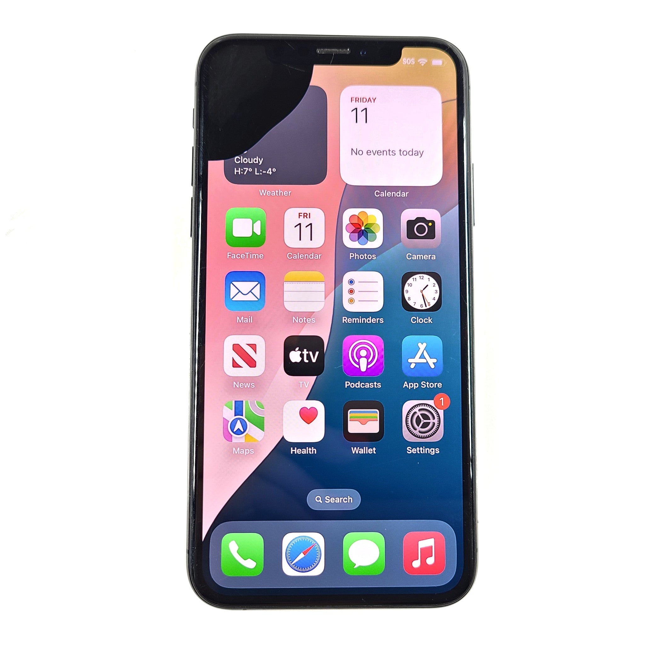 Apple iPhone XS - 64GB - Space Gray (Unlocked) A2097 (CDMA + GSM) READ SCREEN