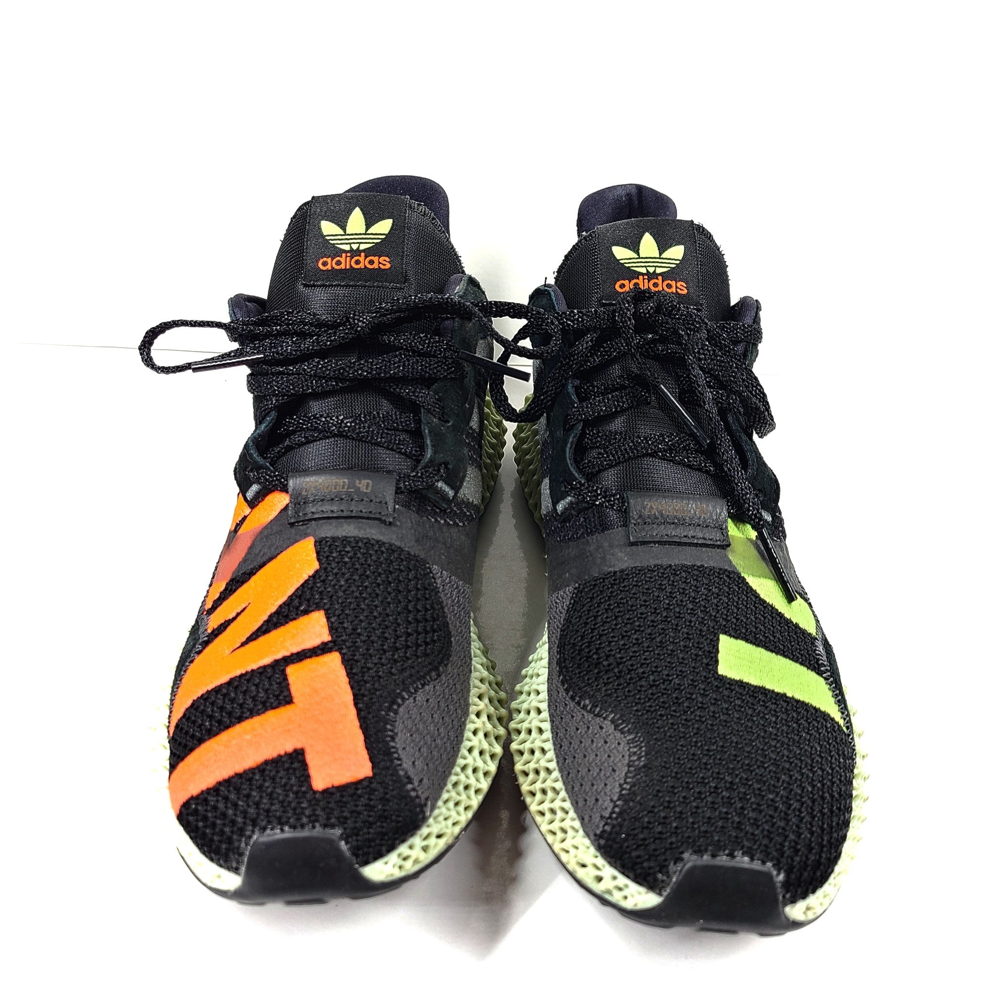 Adidas Men's Torsion ZX 4000 4D Sneakers EF9625 I Want I Can Black Size 10