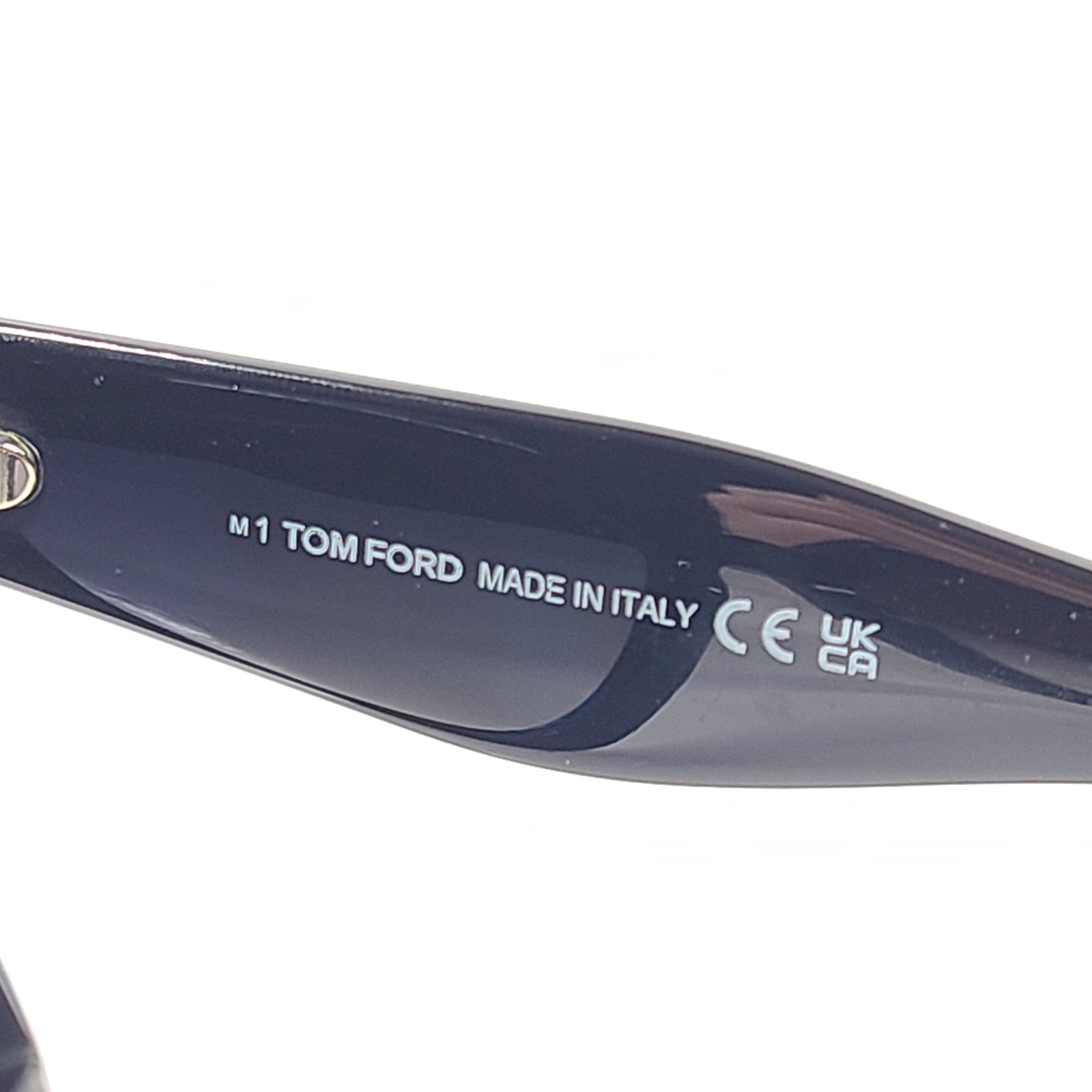 Tom Ford Phoebe Sunglasses Cat Eye Gray Gradient Lens Full Rim 56 x 17 140 Black