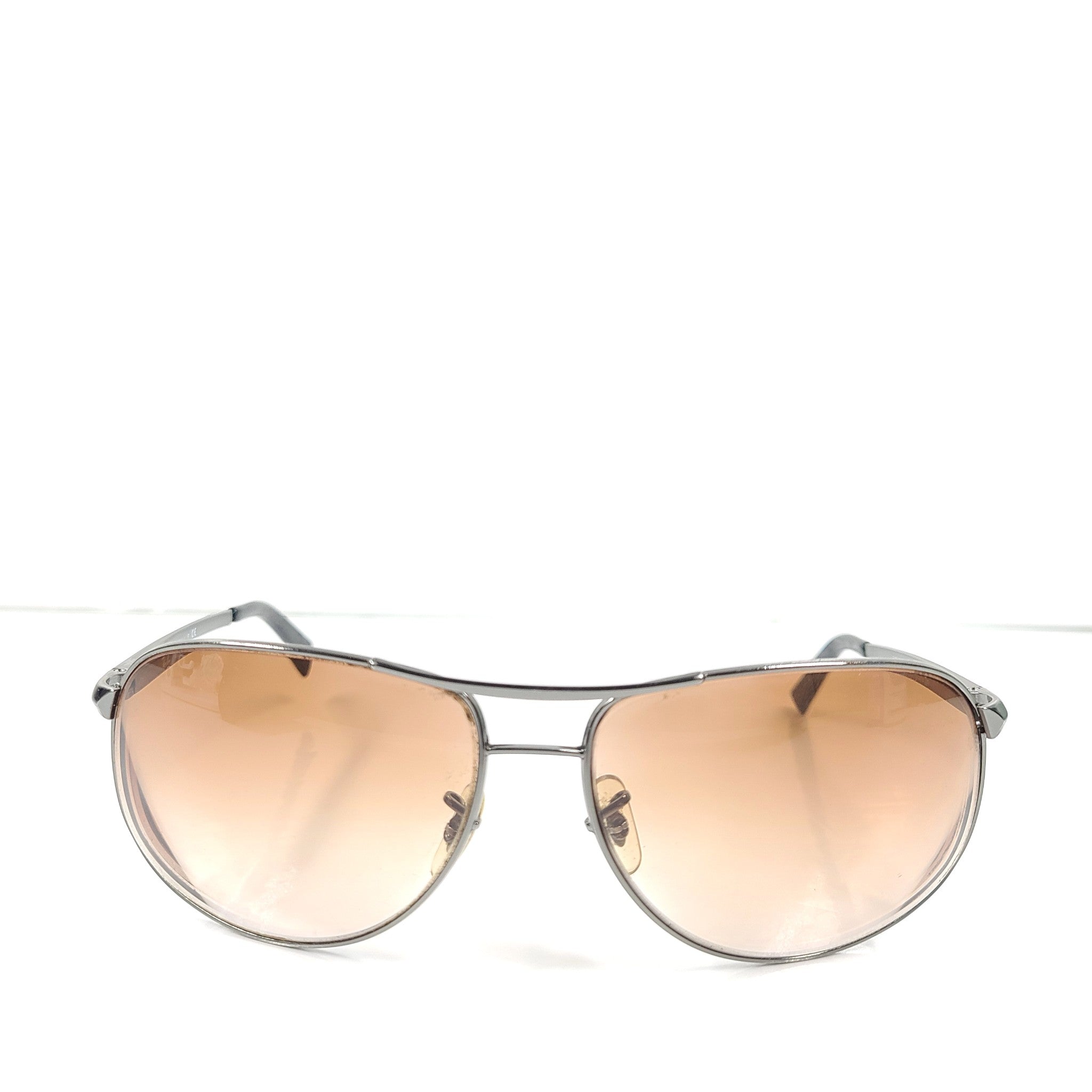 Ray Ban Men's Aviator Brown Gradient RB3387 Classic Sunglasses 67-15 Gunmetal