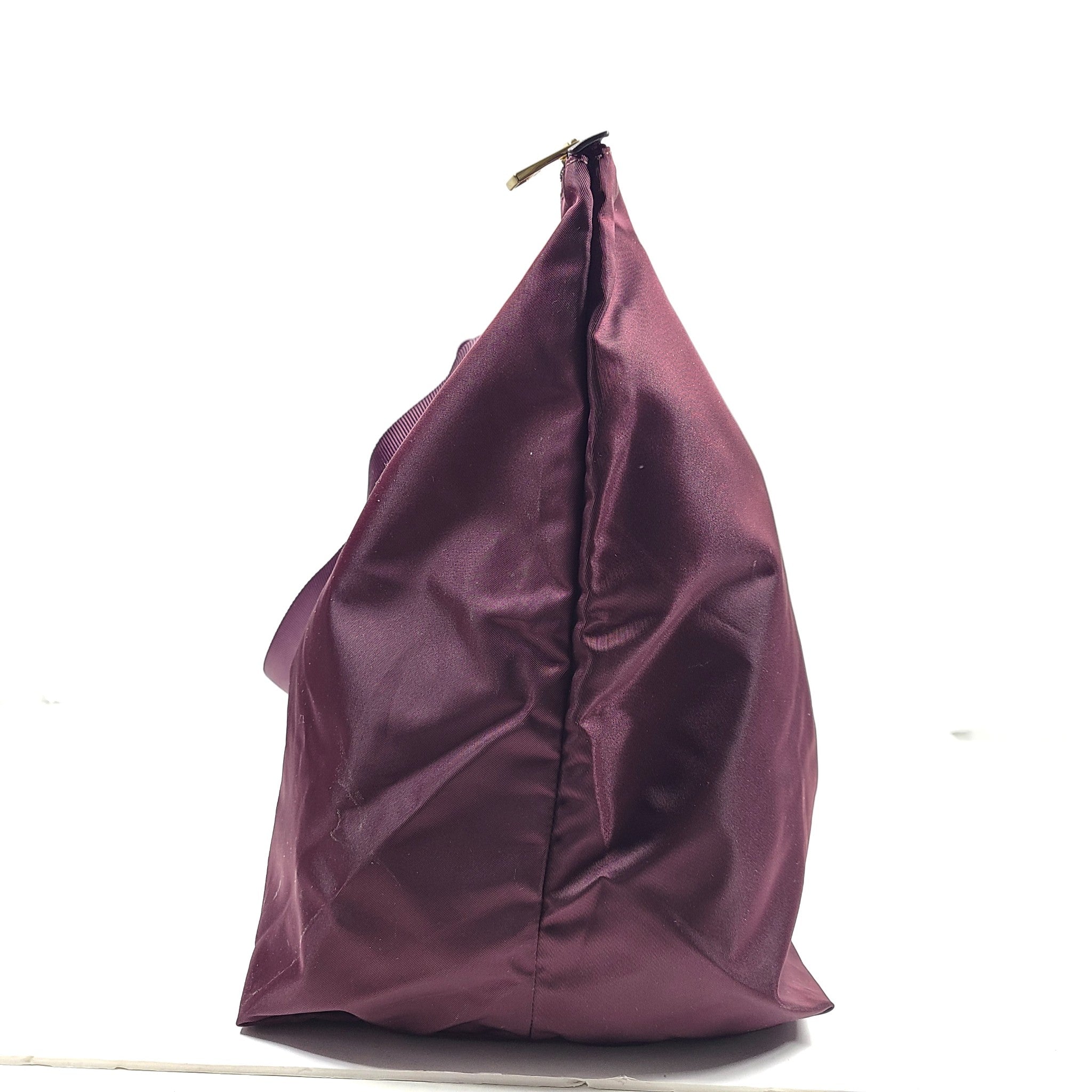 TUMI Corporate Collection Just in Case® Tote Bag Shopper Zippered Burgundy Red