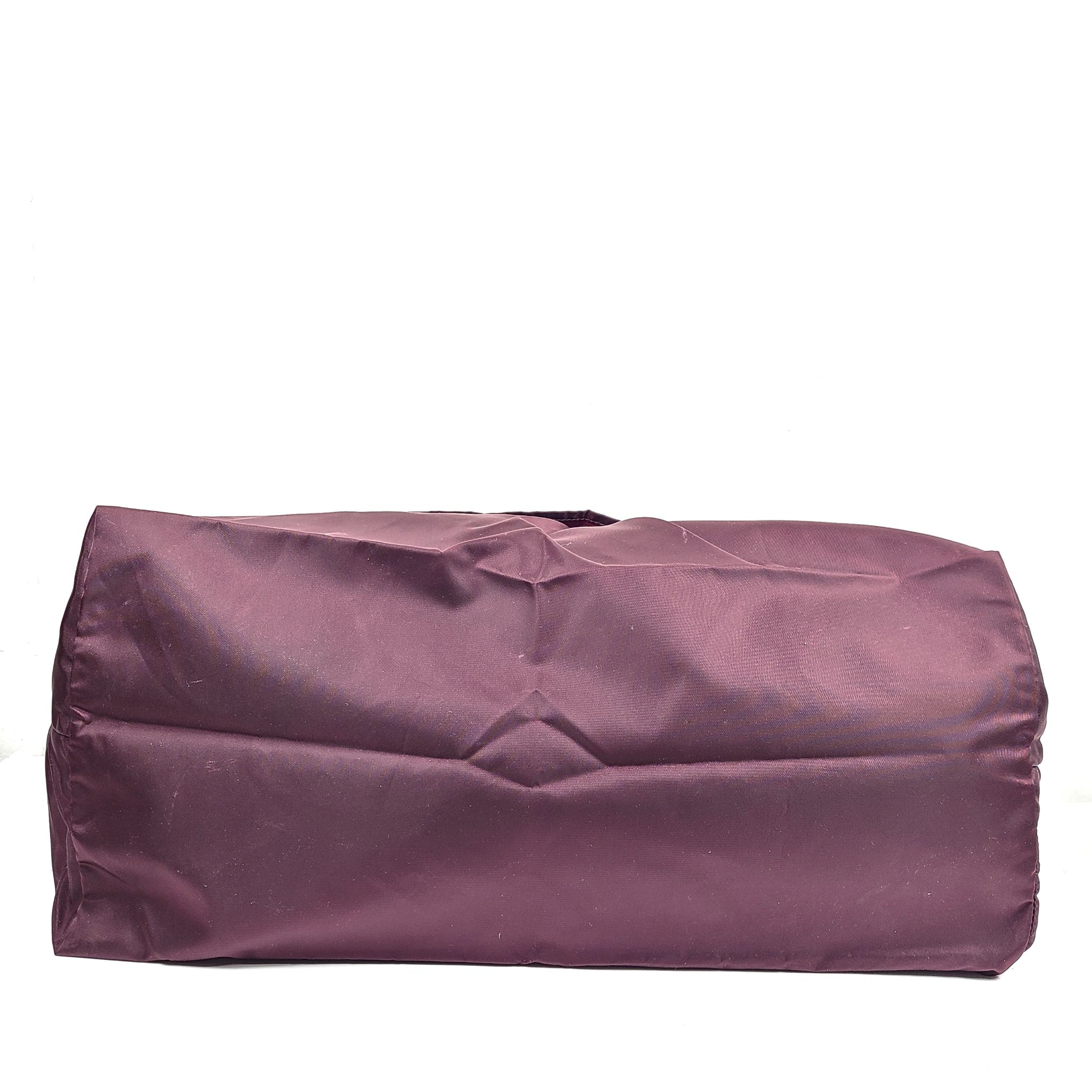 TUMI Corporate Collection Just in Case® Tote Bag Shopper Zippered Burgundy Red