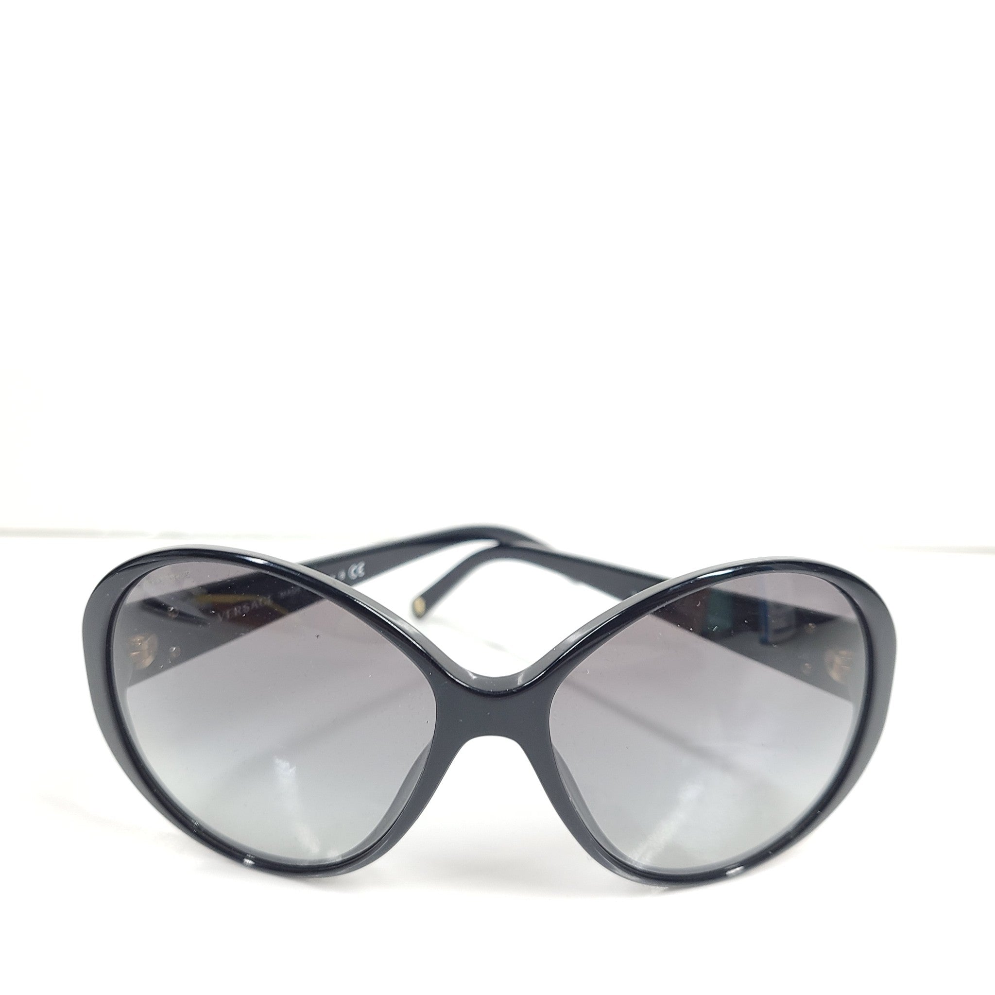 Versace Women's 4239 Medusa Oversized Sunglasses GB1/11 58mm Gradient Lens Black