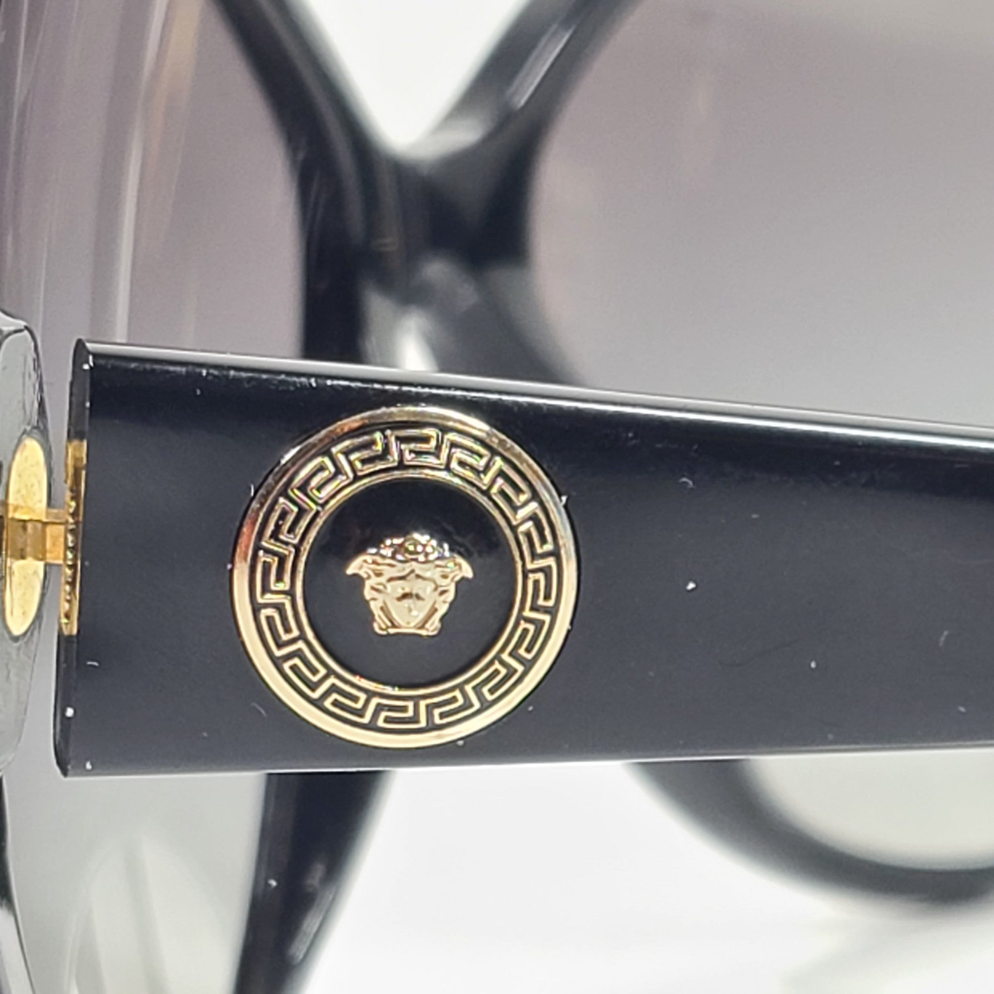 Versace Women's 4239 Medusa Oversized Sunglasses GB1/11 58mm Gradient Lens Black