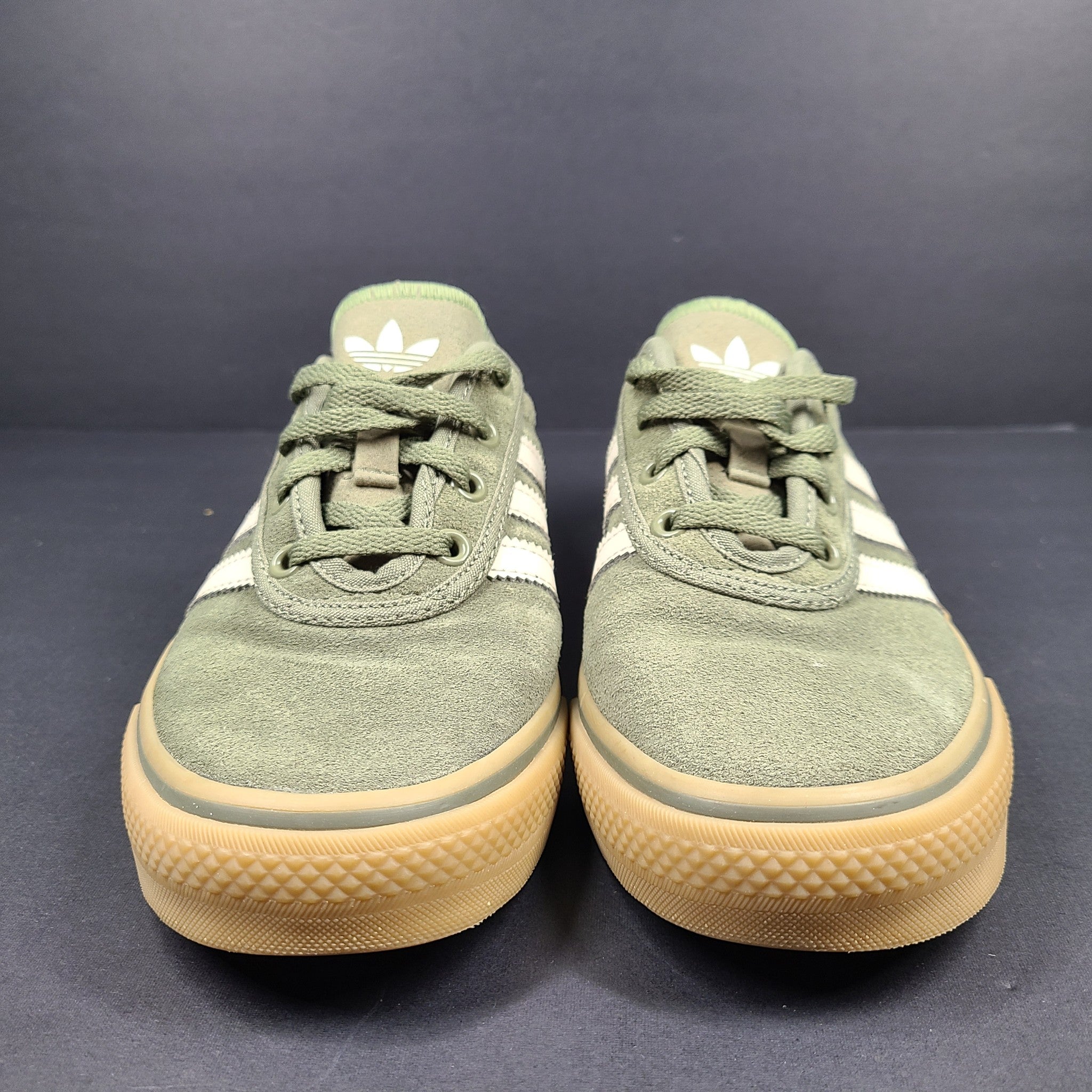 Adidas Unisex Adi-Ease Suede Sneakers EG2489 Legacy Skateboarding Green Size 6