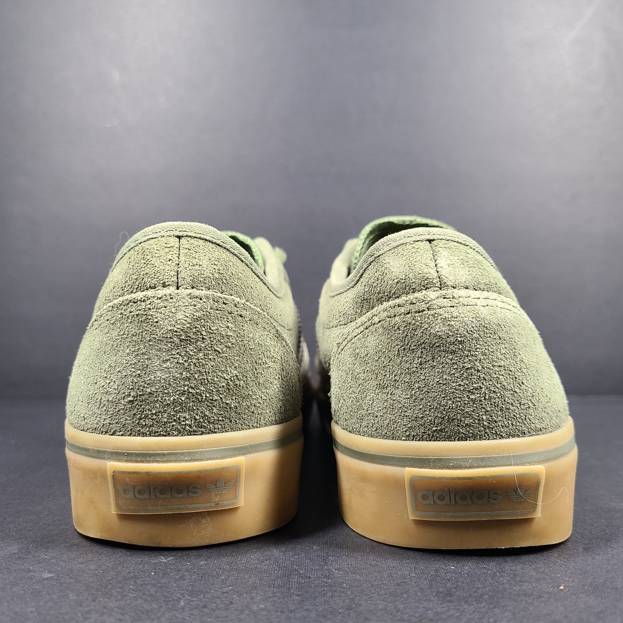 Adidas Unisex Adi-Ease Suede Sneakers EG2489 Legacy Skateboarding Green Size 6