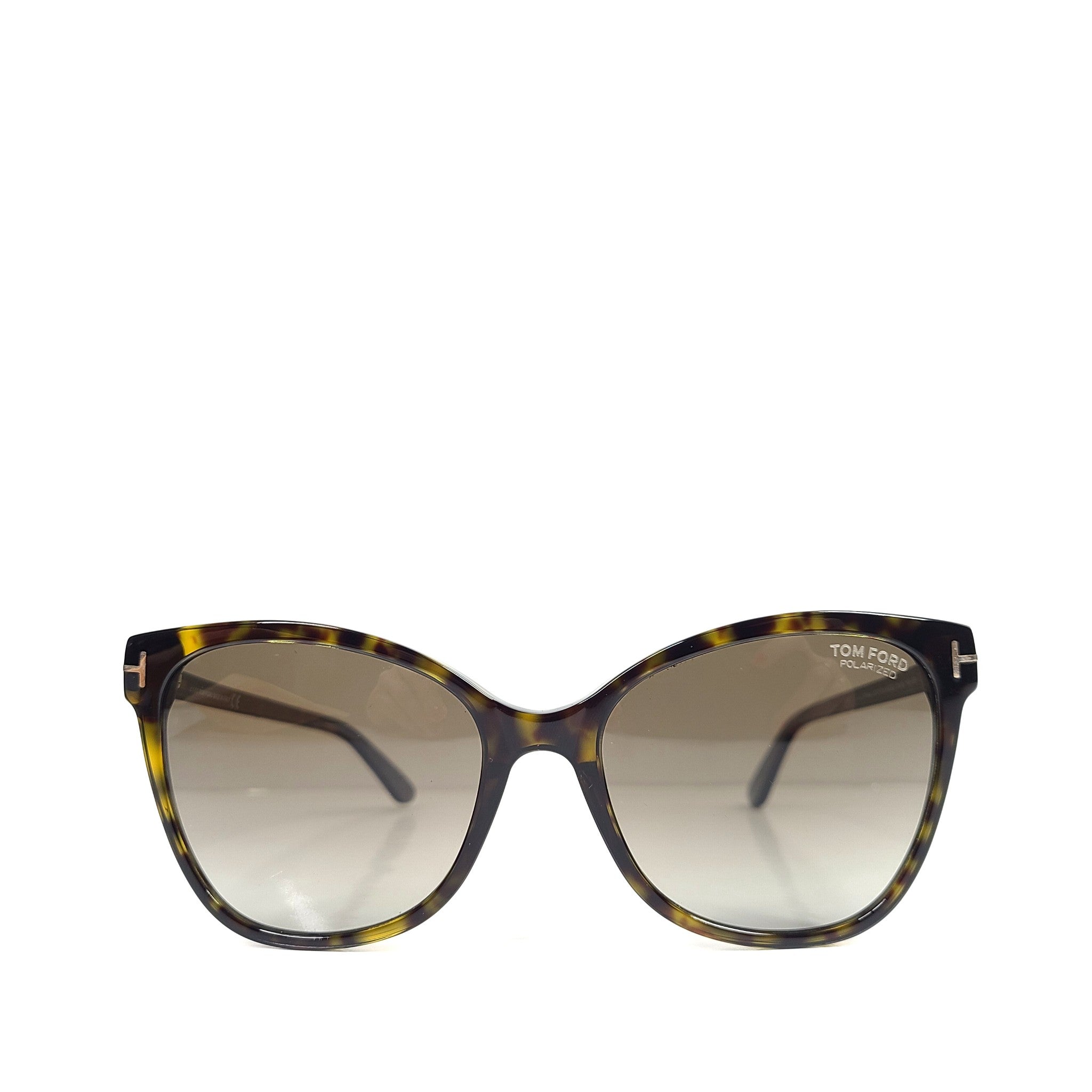 Tom Ford Ani Sunglasses TF844 Havana Frame 58 x 18 Brown Polarized Sunglasses