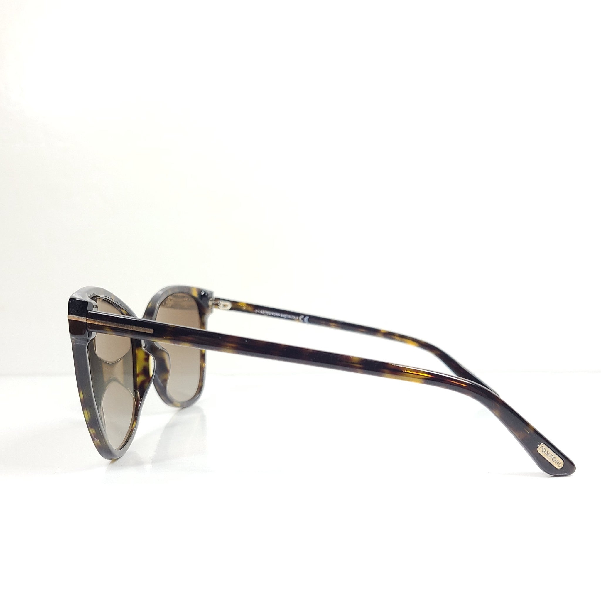 Tom Ford Ani Sunglasses TF844 Havana Frame 58 x 18 Brown Polarized Sunglasses