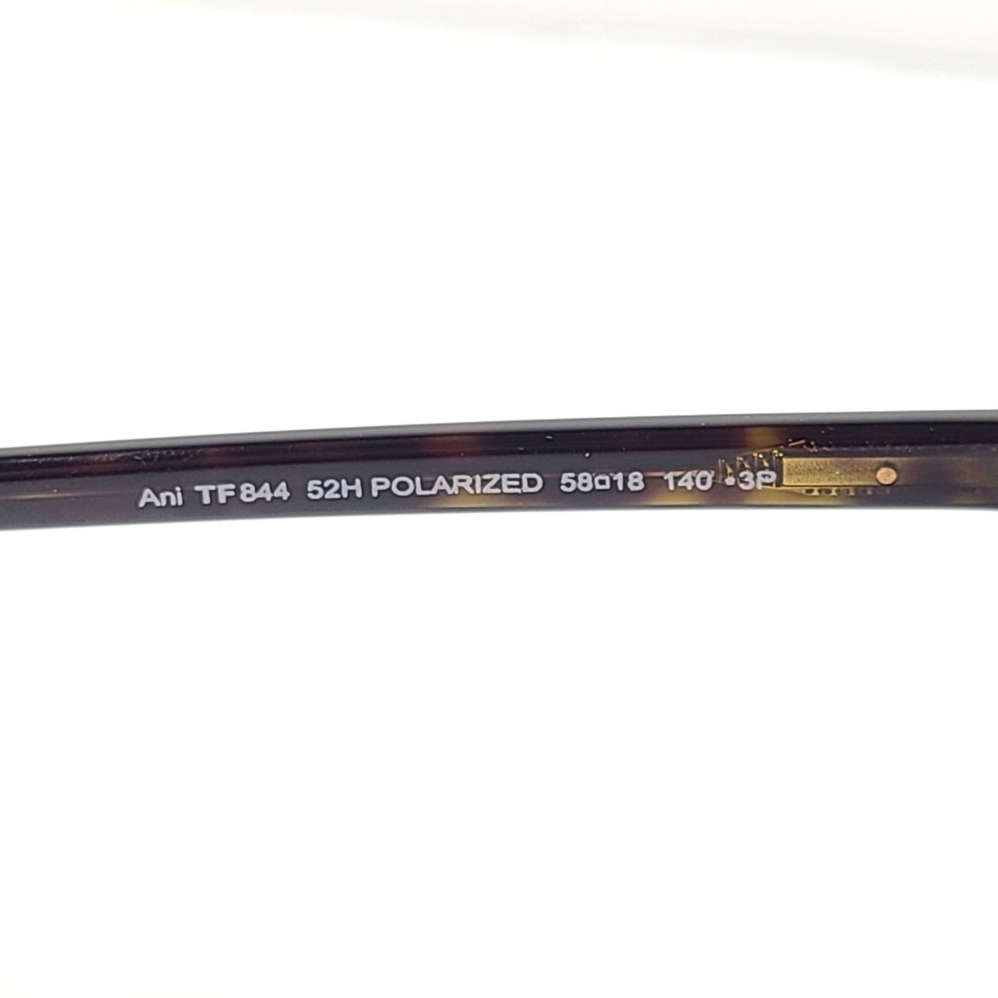 Tom Ford Ani Sunglasses TF844 Havana Frame 58 x 18 Brown Polarized Sunglasses