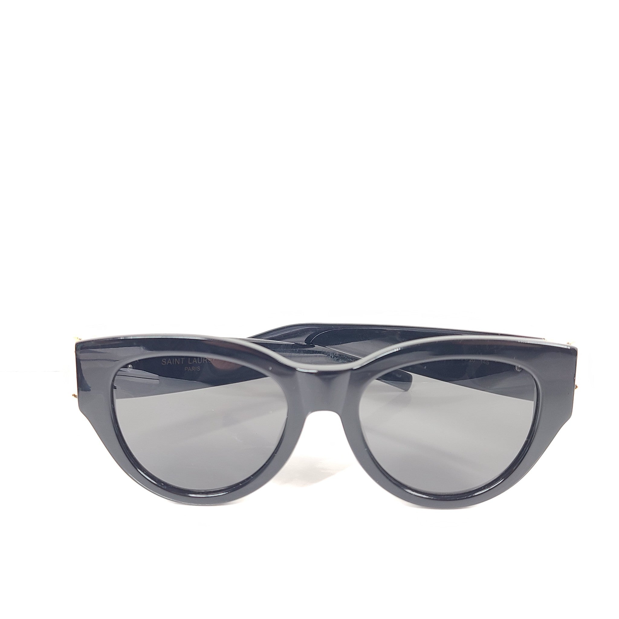 Saint Laurent Women's SL M94 Cat Eye Sunglasses 53 x 20 145 UV Protection Black