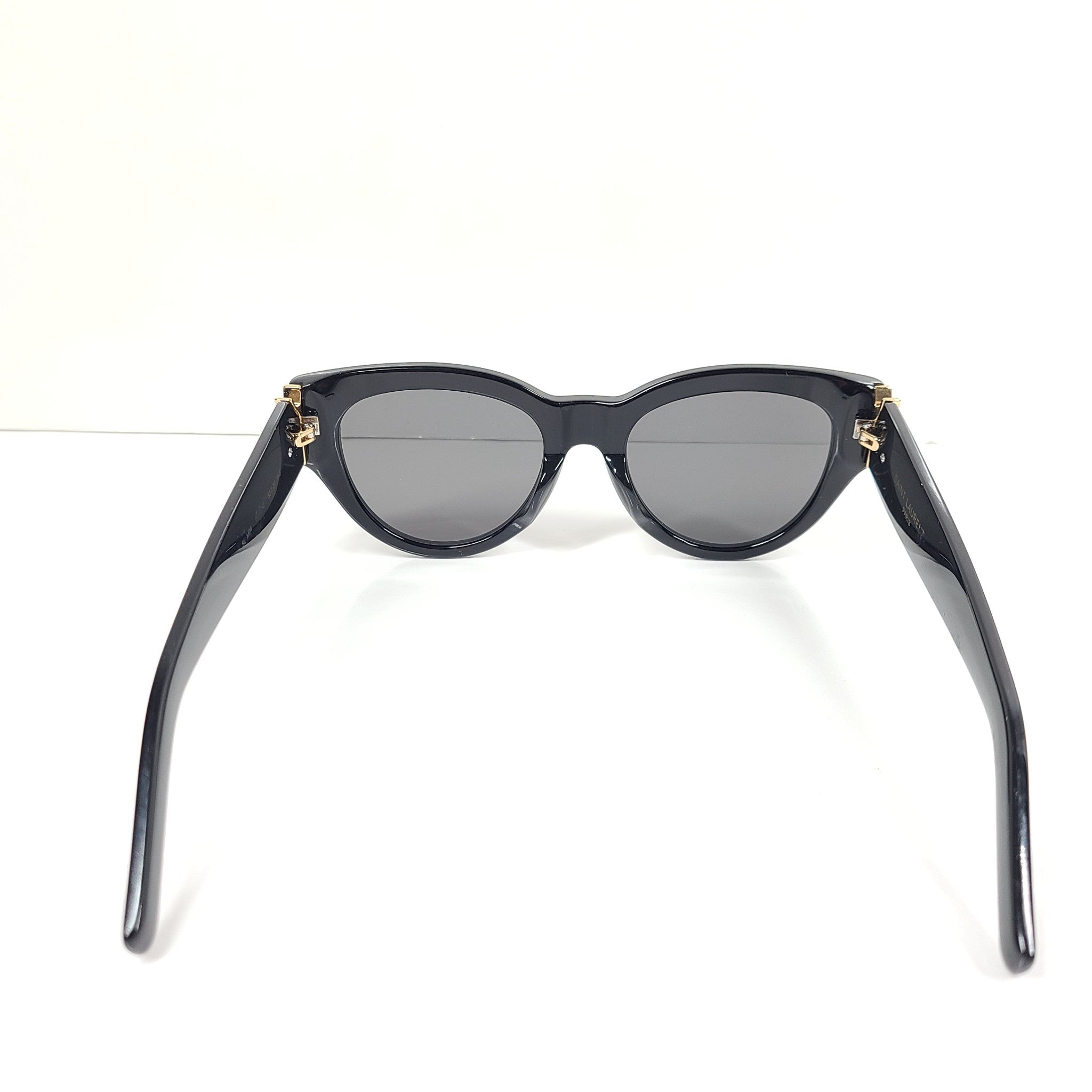 Saint Laurent Women's SL M94 Cat Eye Sunglasses 53 x 20 145 UV Protection Black