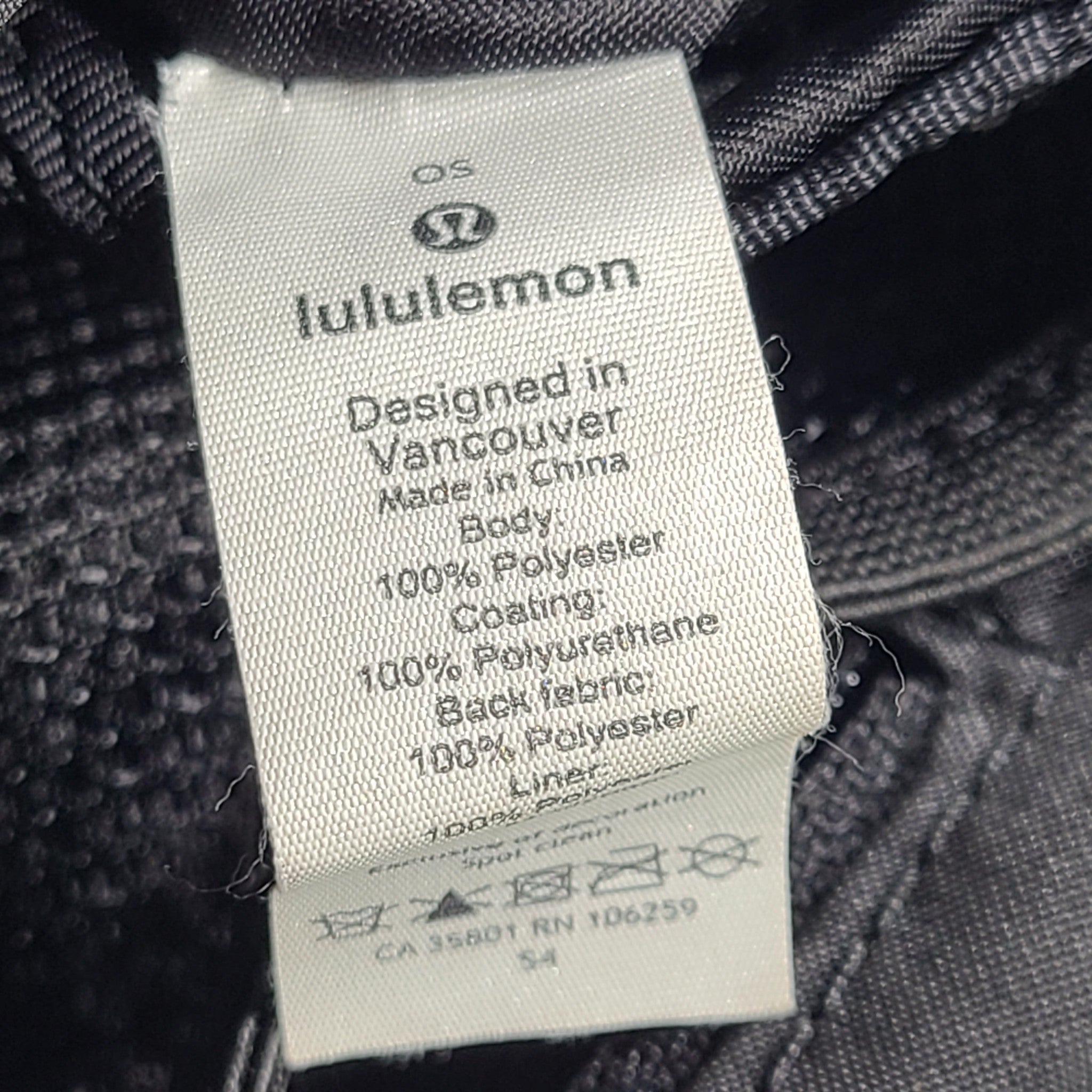 Lululemon All Night Festival Bag 5 L Crossbody Foldable Flower Print Multicolor