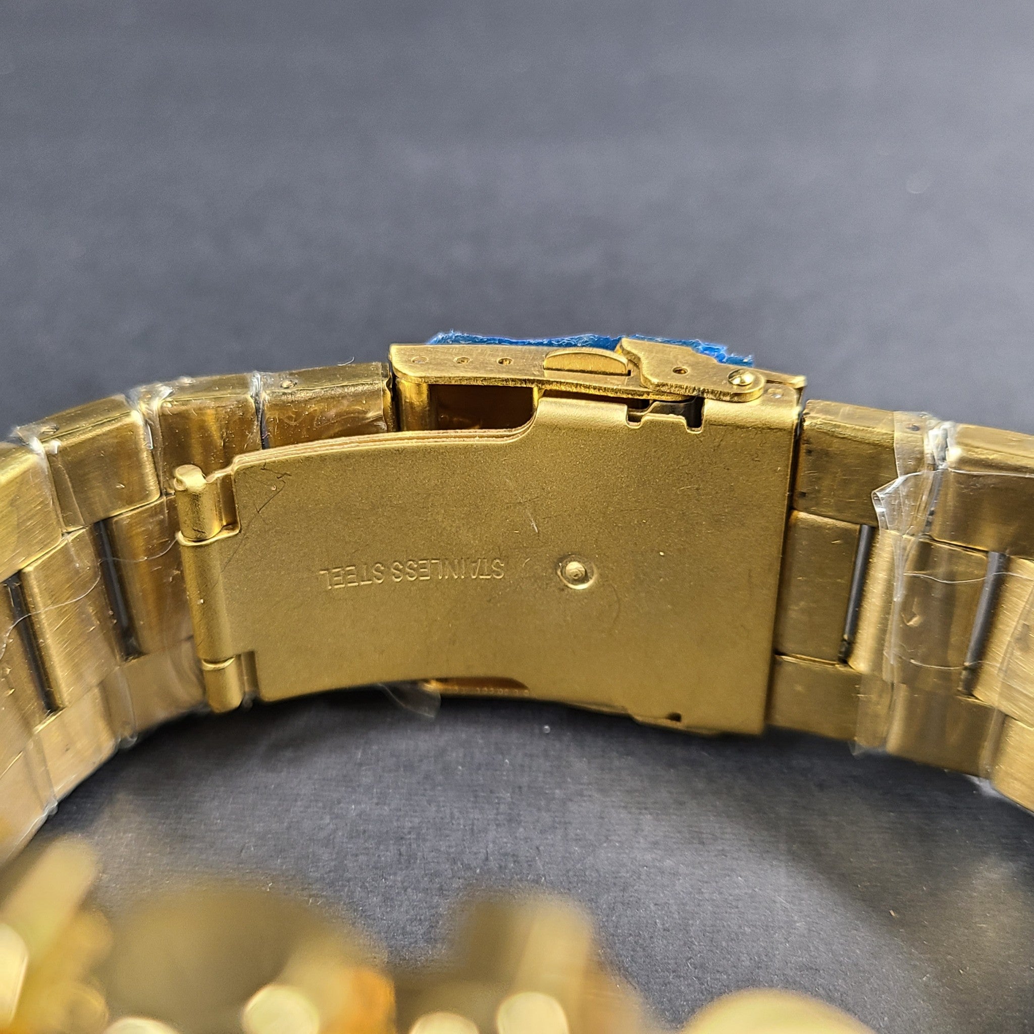 Invicta Men's Reserve Quartz Watch 55mm Stainless Steel Strap Gold Tone