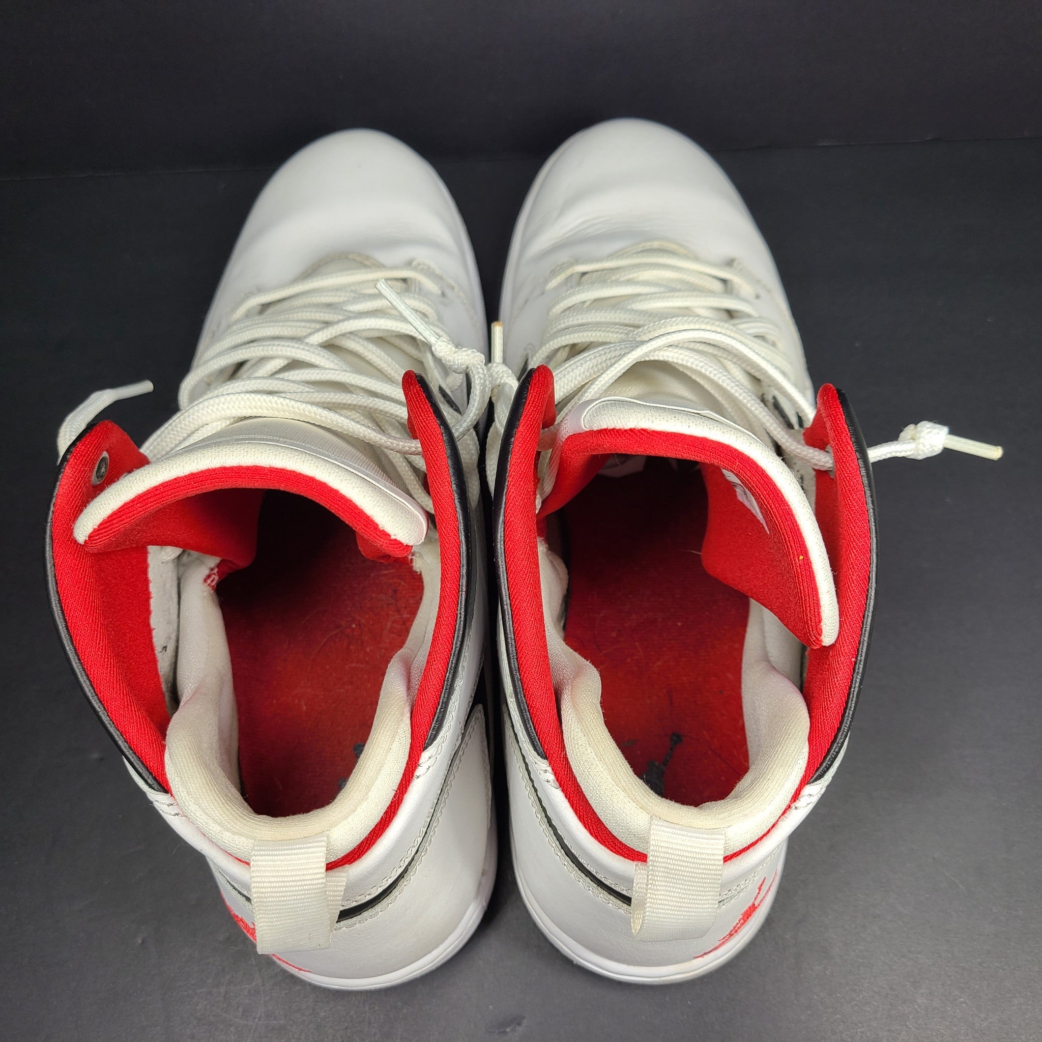 Vintage Nike Men's Air Jordan "Flight Legend" Sneakers AA2526-112 White Sz 12