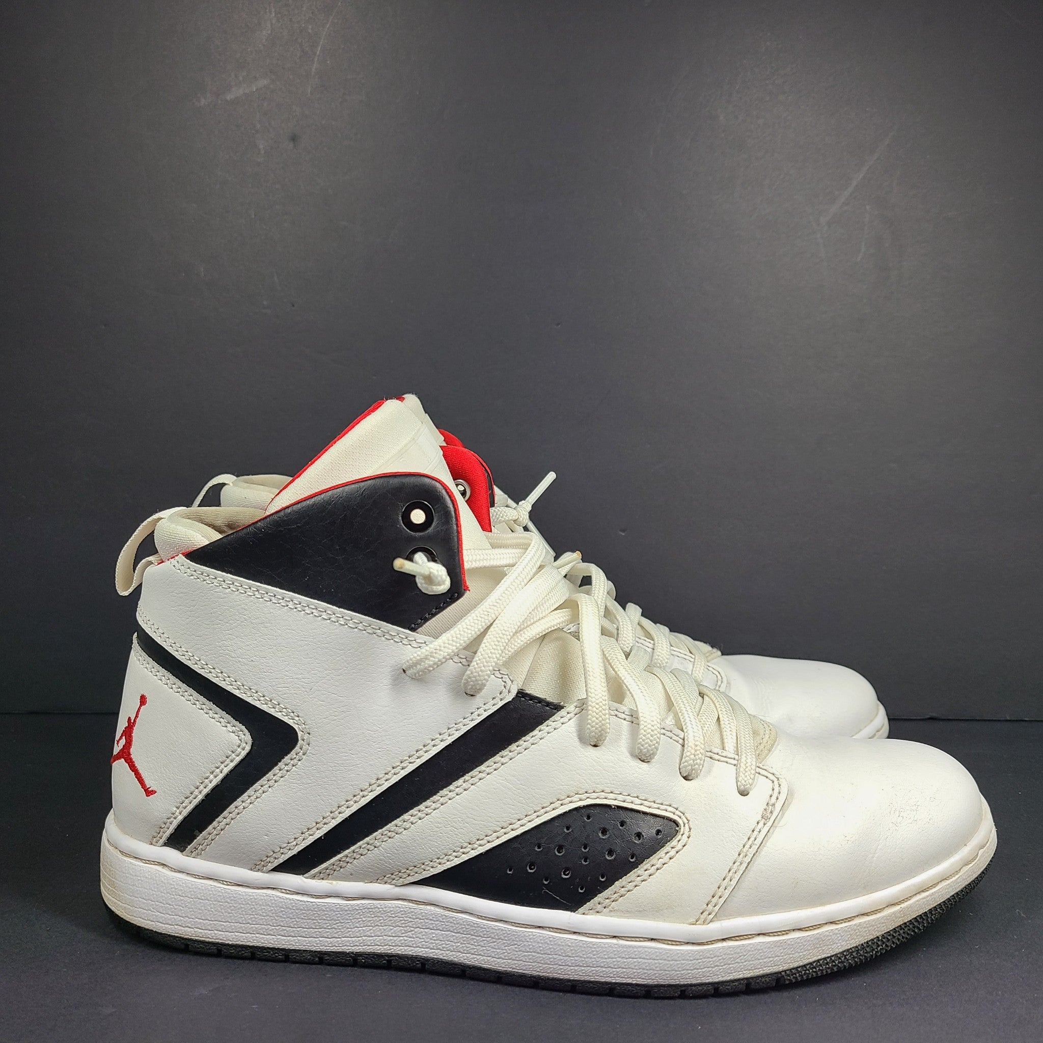 Vintage Nike Men's Air Jordan "Flight Legend" Sneakers AA2526-112 White Sz 12