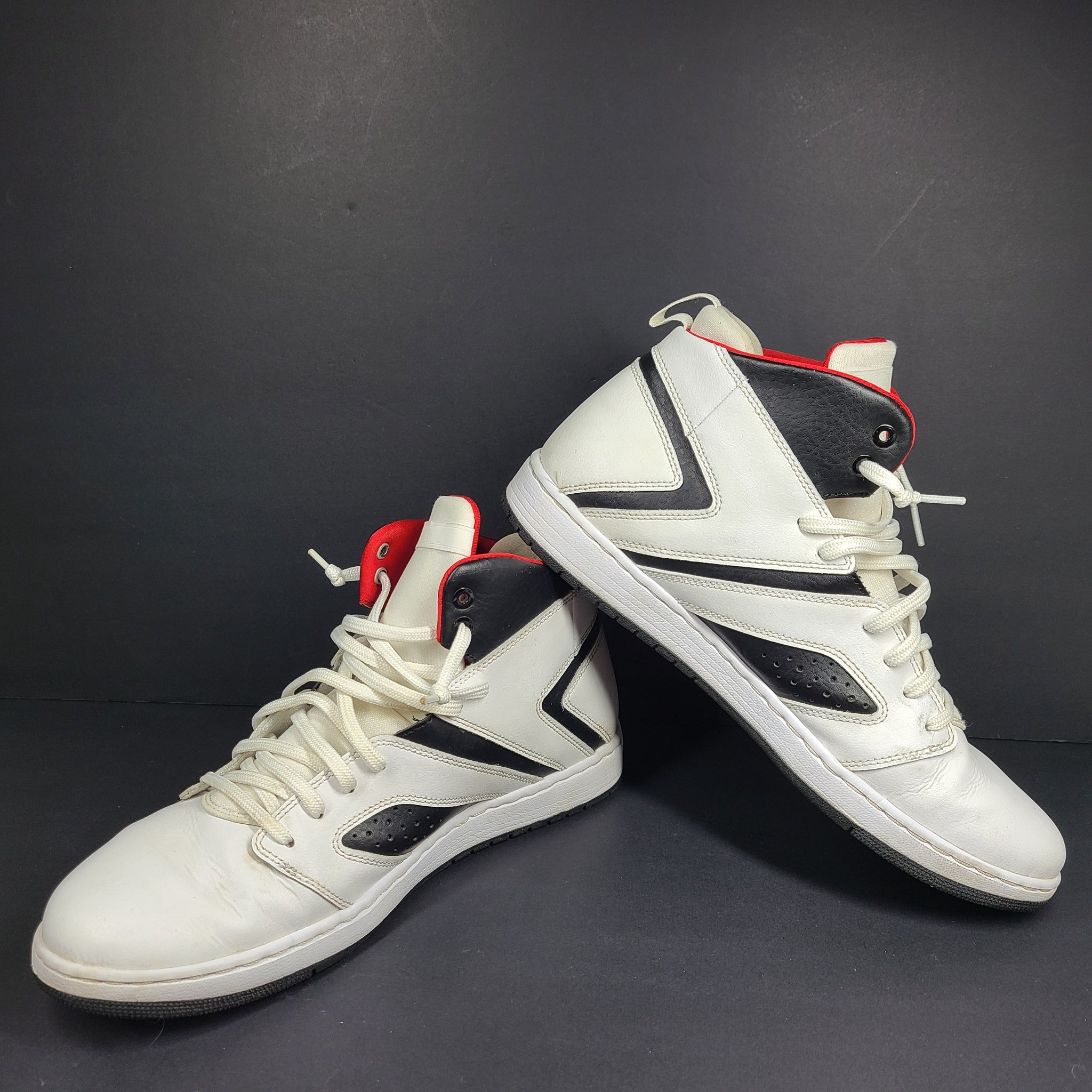 Vintage Nike Men's Air Jordan "Flight Legend" Sneakers AA2526-112 White Sz 12