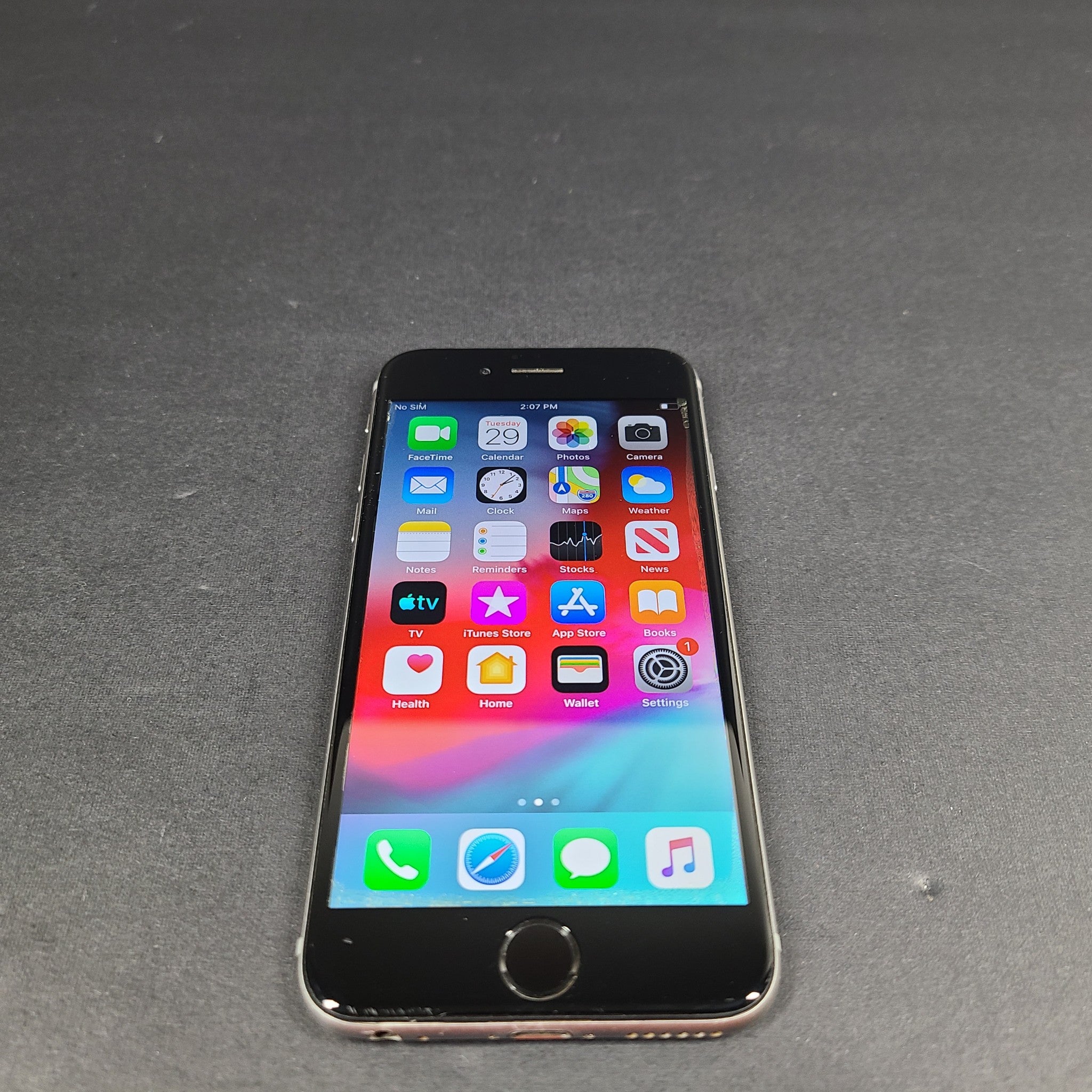 Apple iPhone 6 - 128 GB - Space Gray (Unlocked) A1549 (GSM) Smartphone READ V2