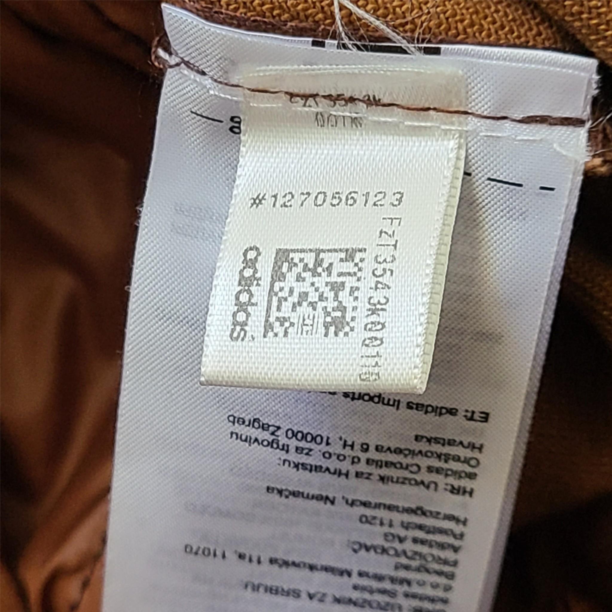 Adidas Originals x Ivy Park Crop Monogram Jacket & Monogram Zipper Pants Brown S