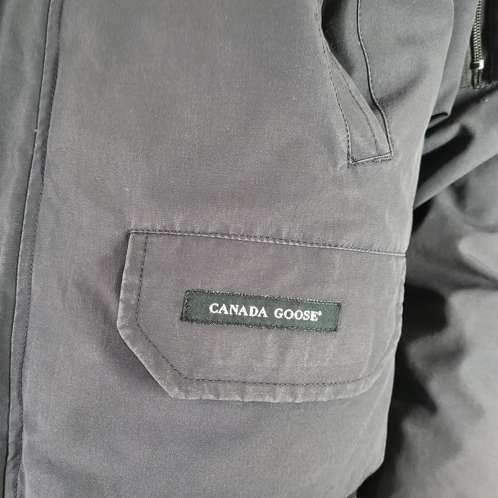 Canada Goose Men's Chilliwack Bomber Heritage Jacket Coat Navy Blue S PLS READ!!