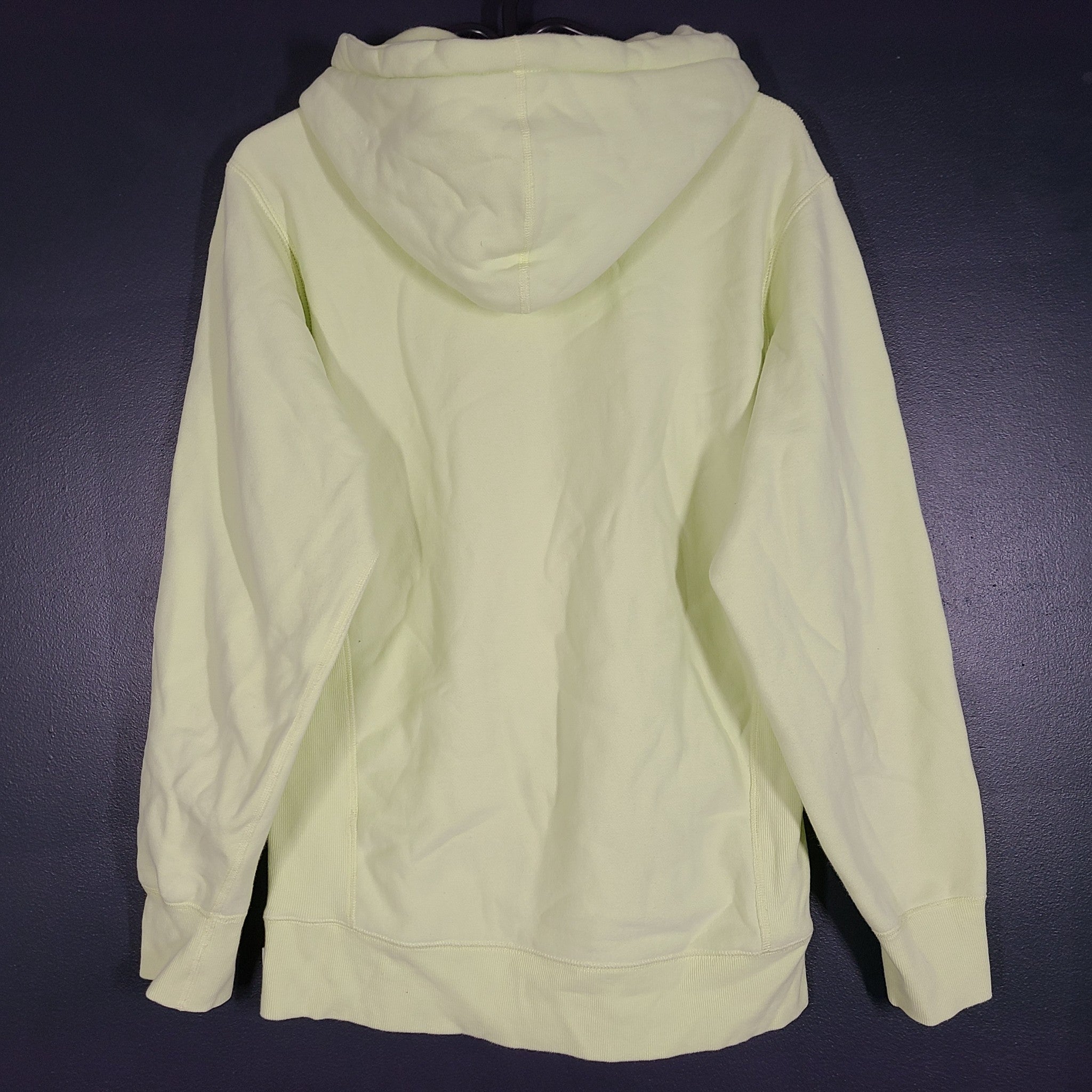 Supreme Men's Box Logo Hoodie Embroidered Pullover Rare Color Neo Green Sz M