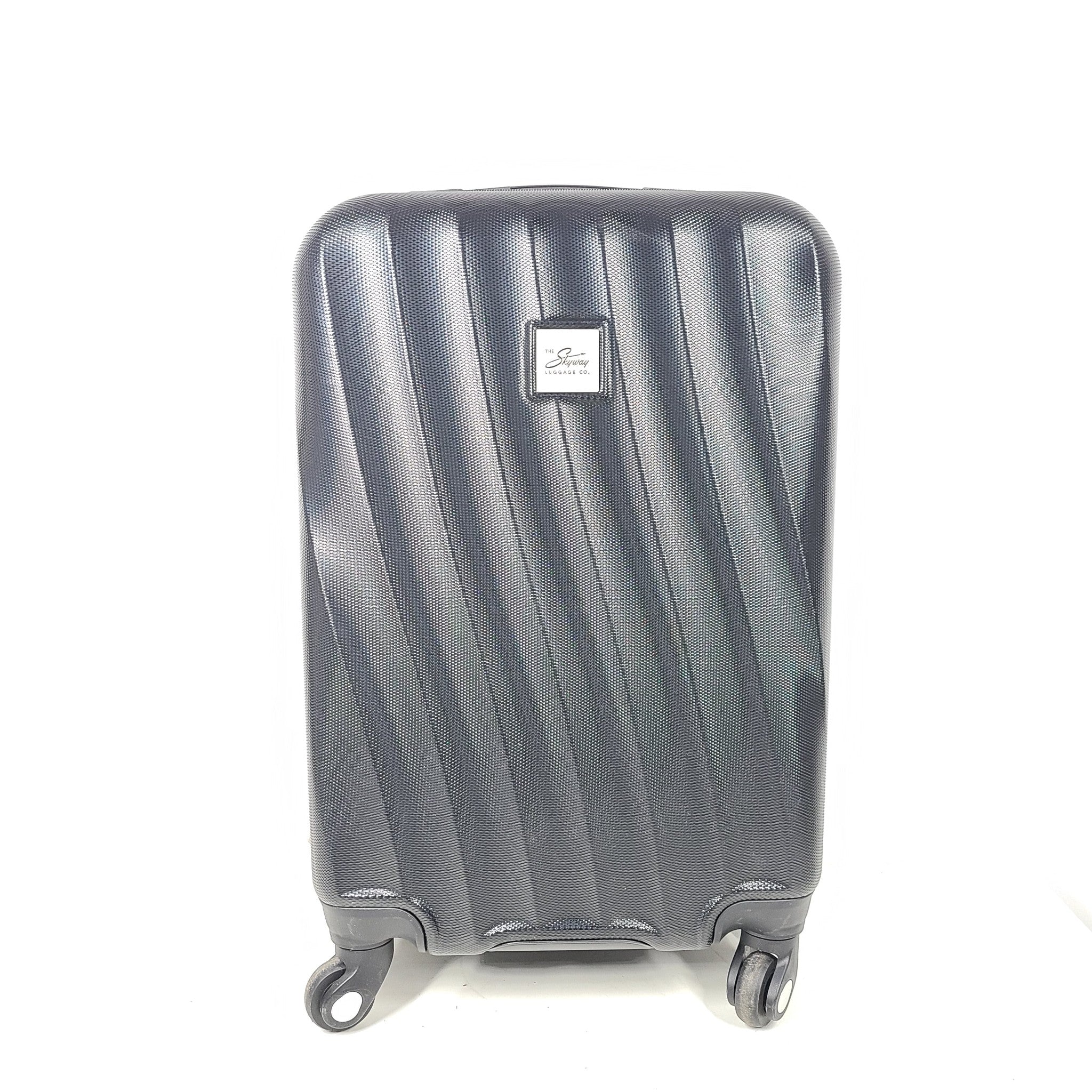 Skyway 22" Roche Harbor Hardside Carry On Spinner Cabin Luggage Extendable Black