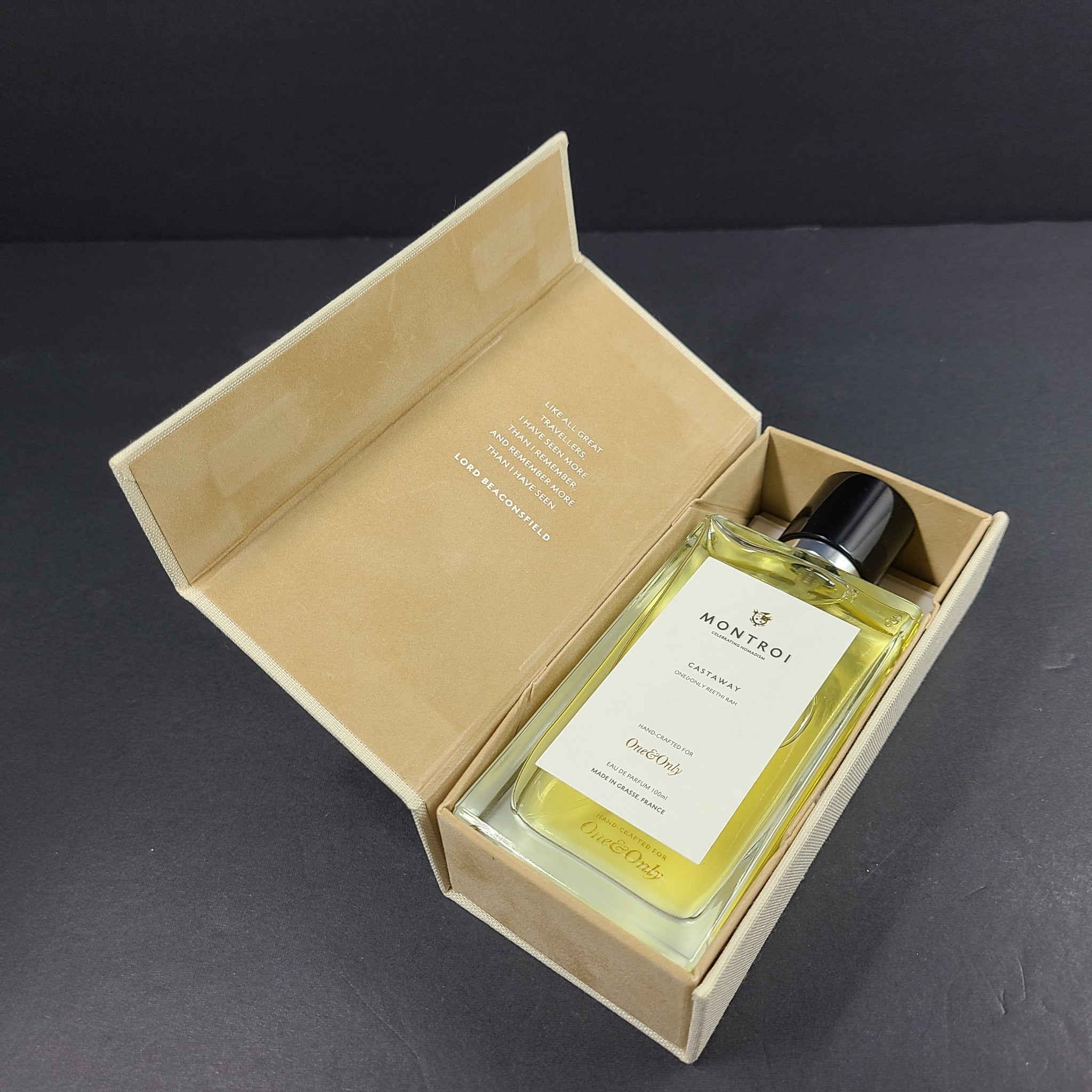 Montroi Castaway Eau de Parfum 3.4 oz / 100 ml One & Only Maldives NEW