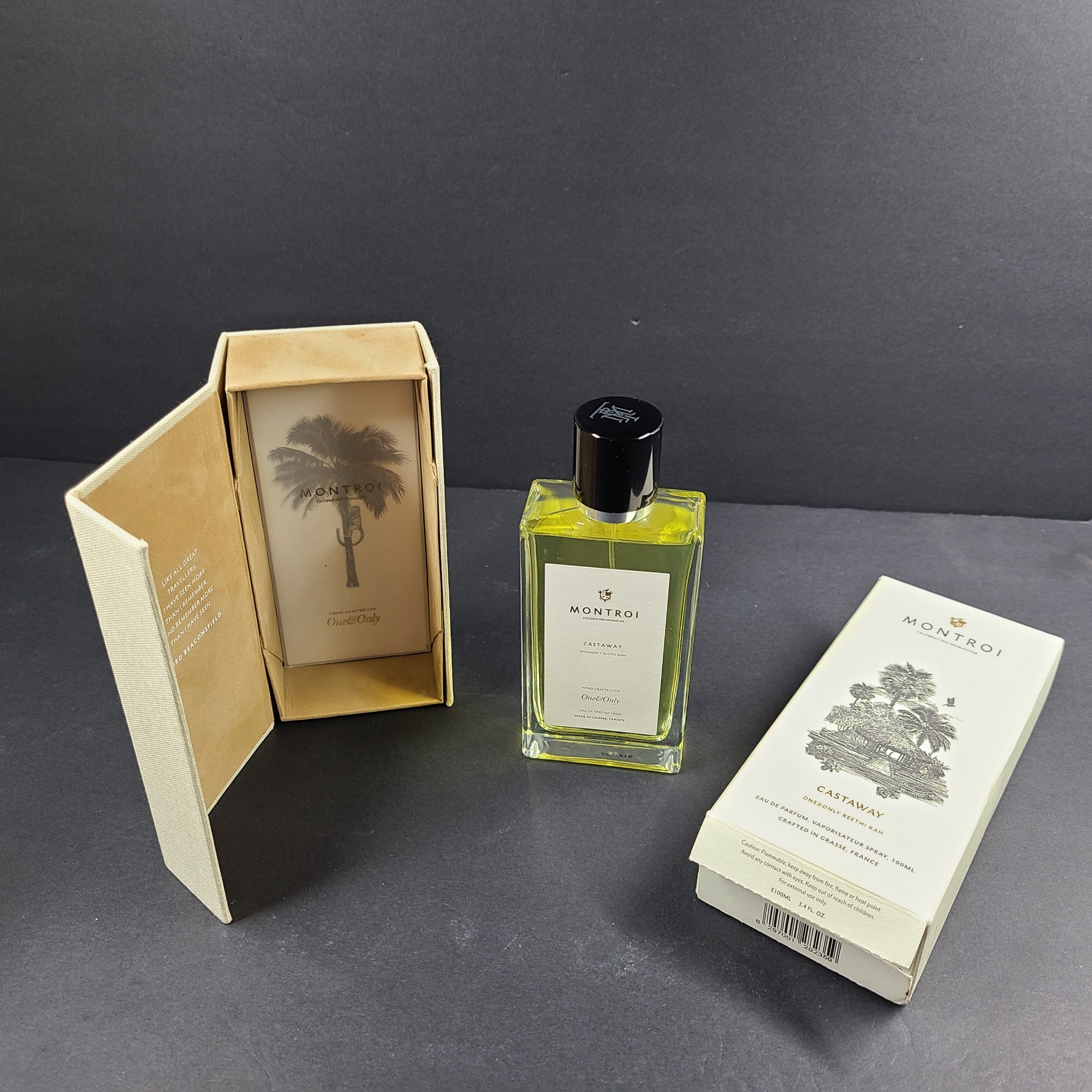 Montroi Castaway Eau de Parfum 3.4 oz / 100 ml One & Only Maldives NEW