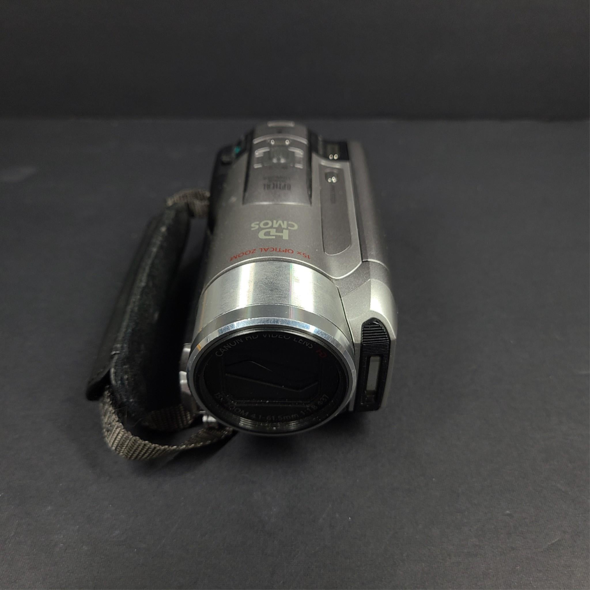 Canon VIXIA HF M300 Full HD Camcorder Silver No Charger UNTESTED