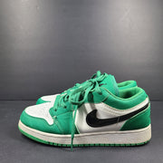 Nike Men's Air Jordan 1 Low 'Pine Green' 553558-301 Sneakers Shoes Sz 7