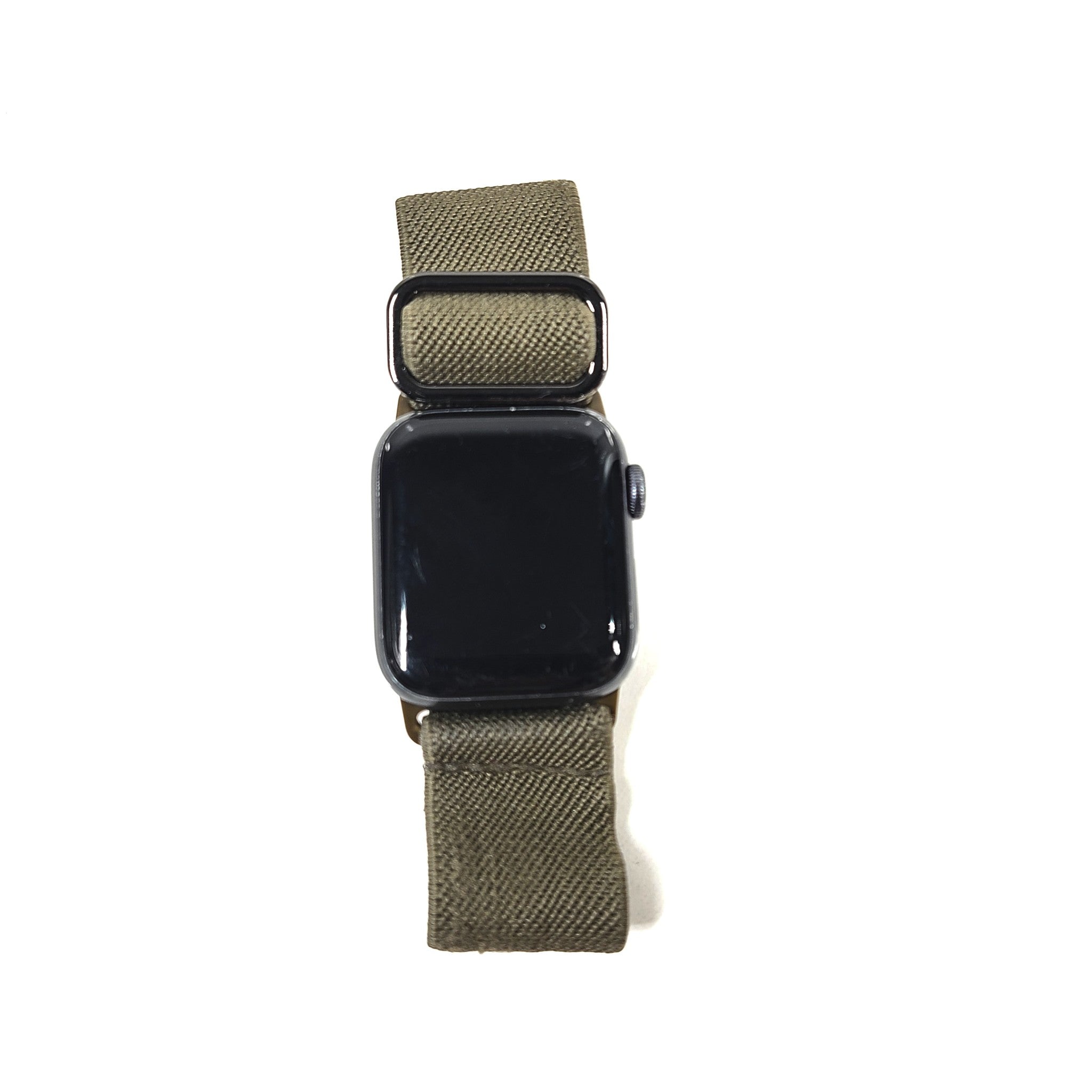 Apple Watch SE A2351 GPS Only Gray Aluminum+Ceramic Case Black S/M Band V3